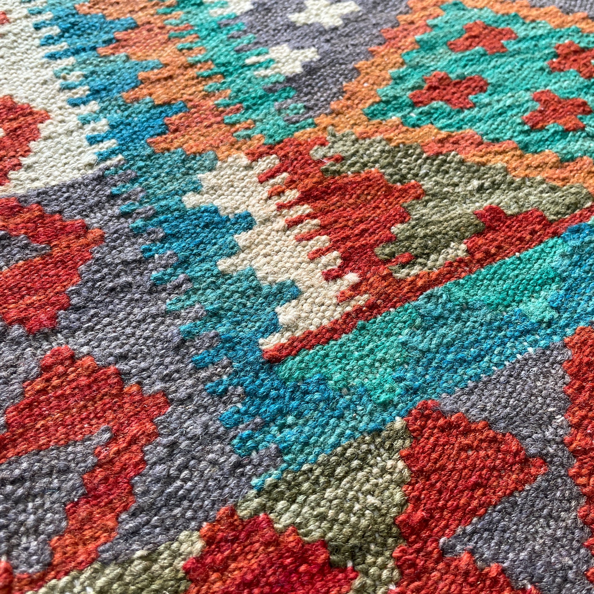 90 x 60 cm | Afghan Kilim Door Mat