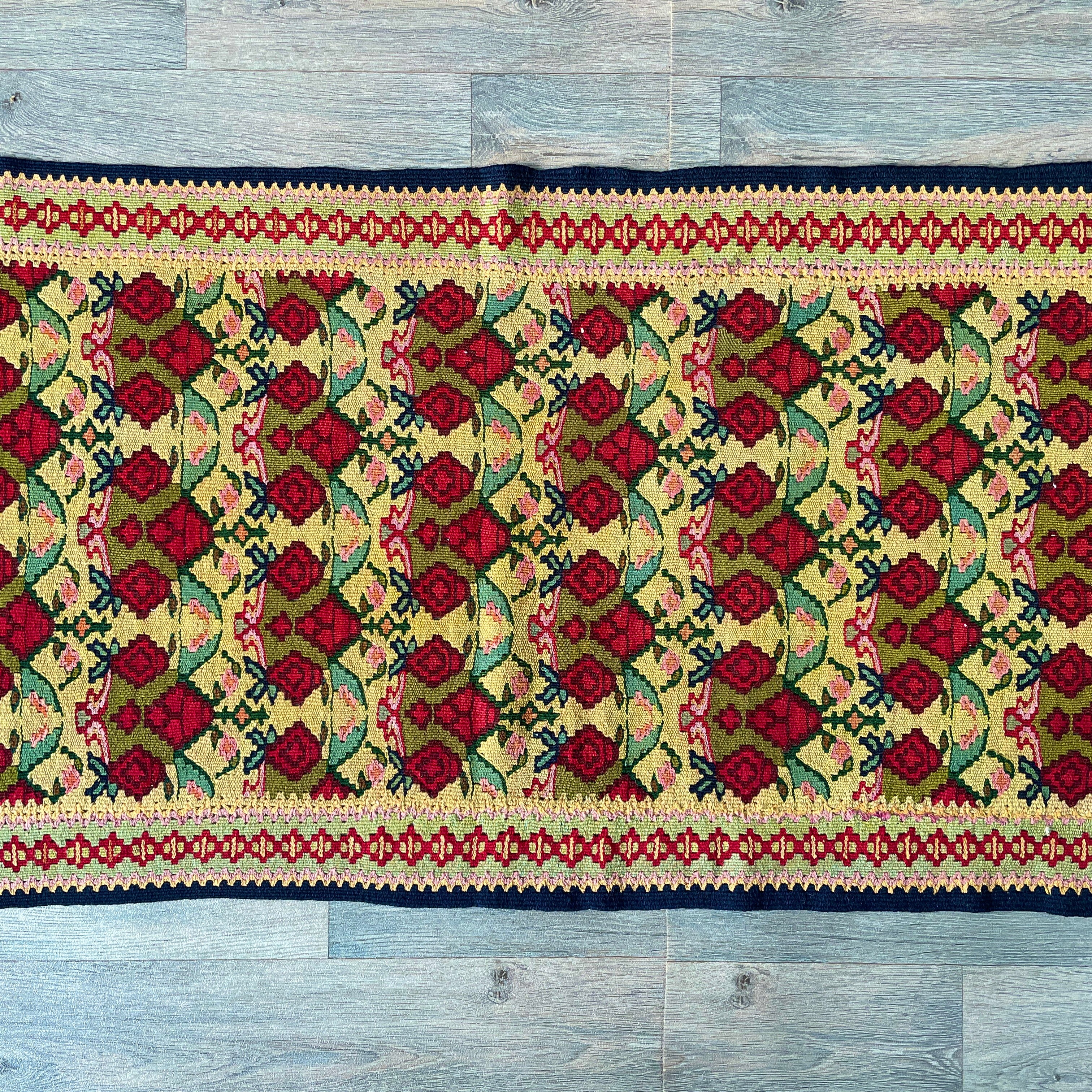 Persian Senneh Kilim Runner