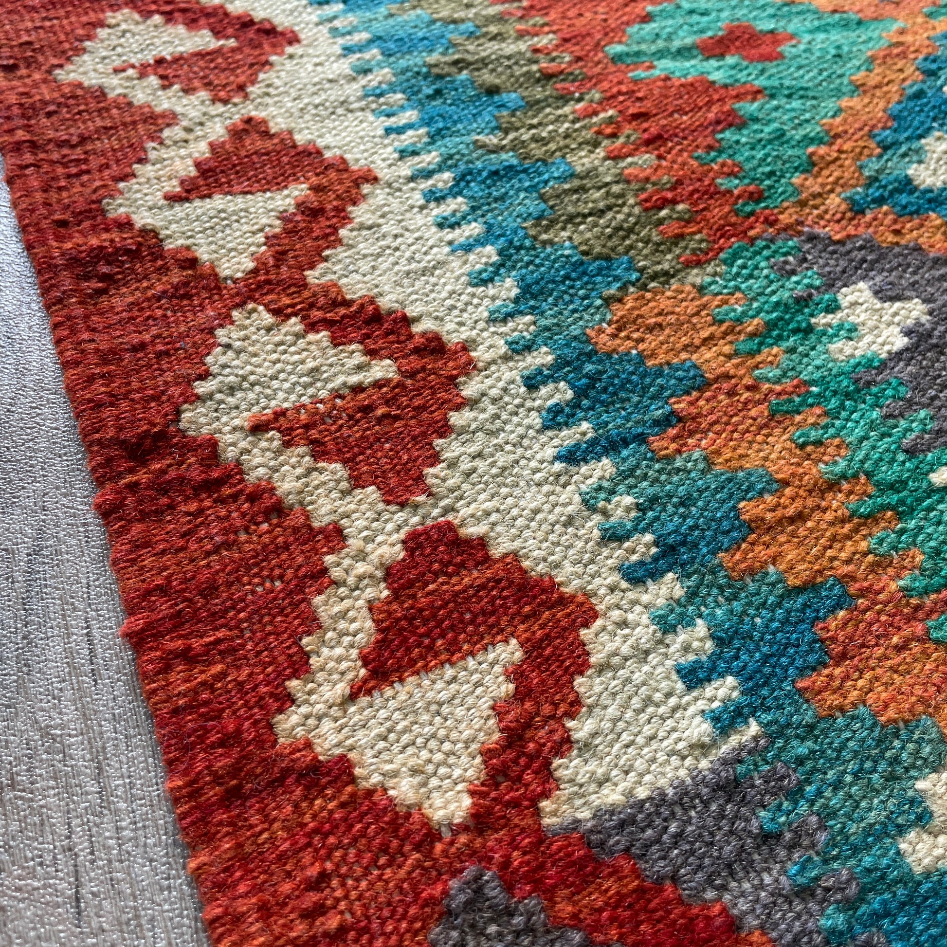 90 x 60 cm | Afghan Kilim Door Mat