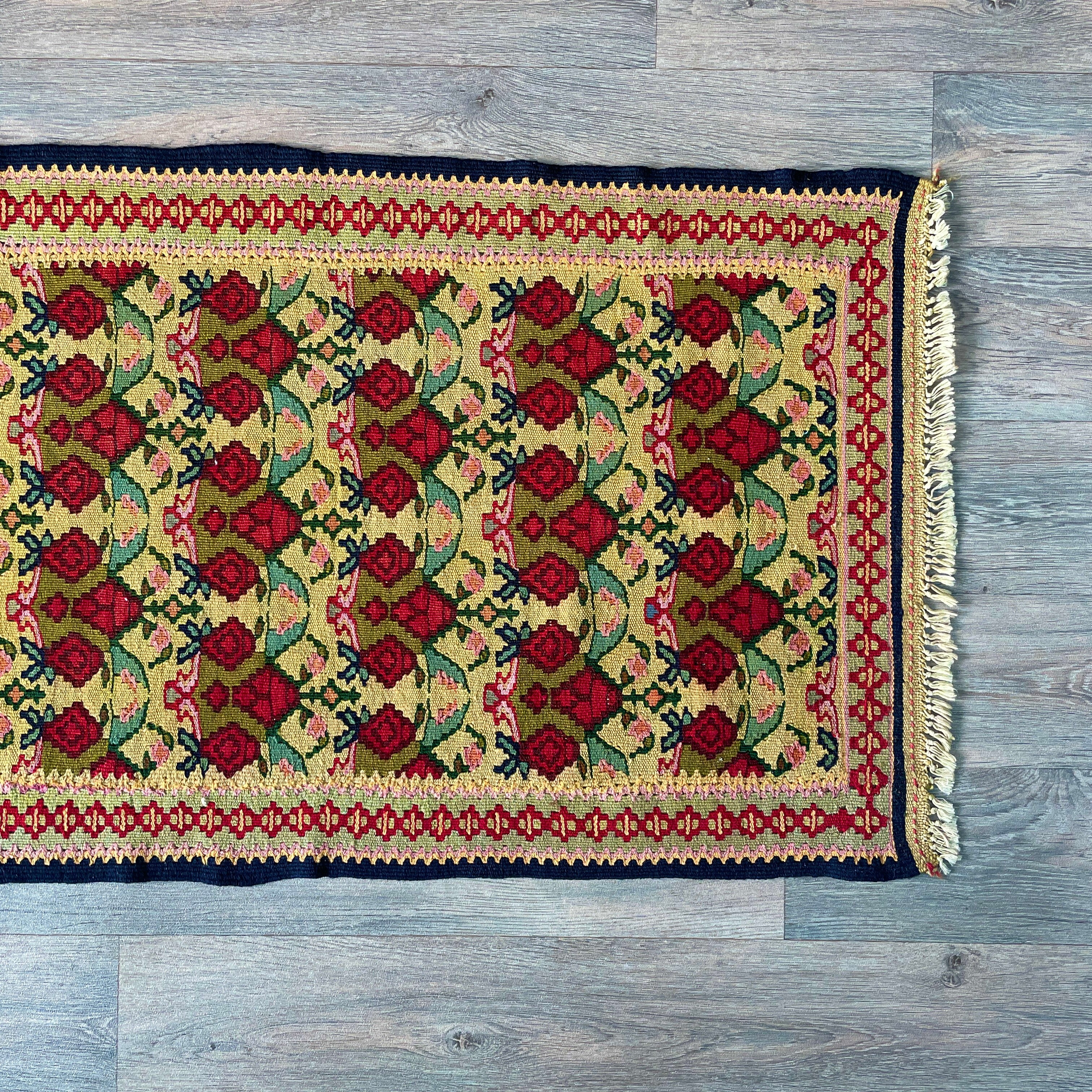 Persian Senneh Kilim Runner