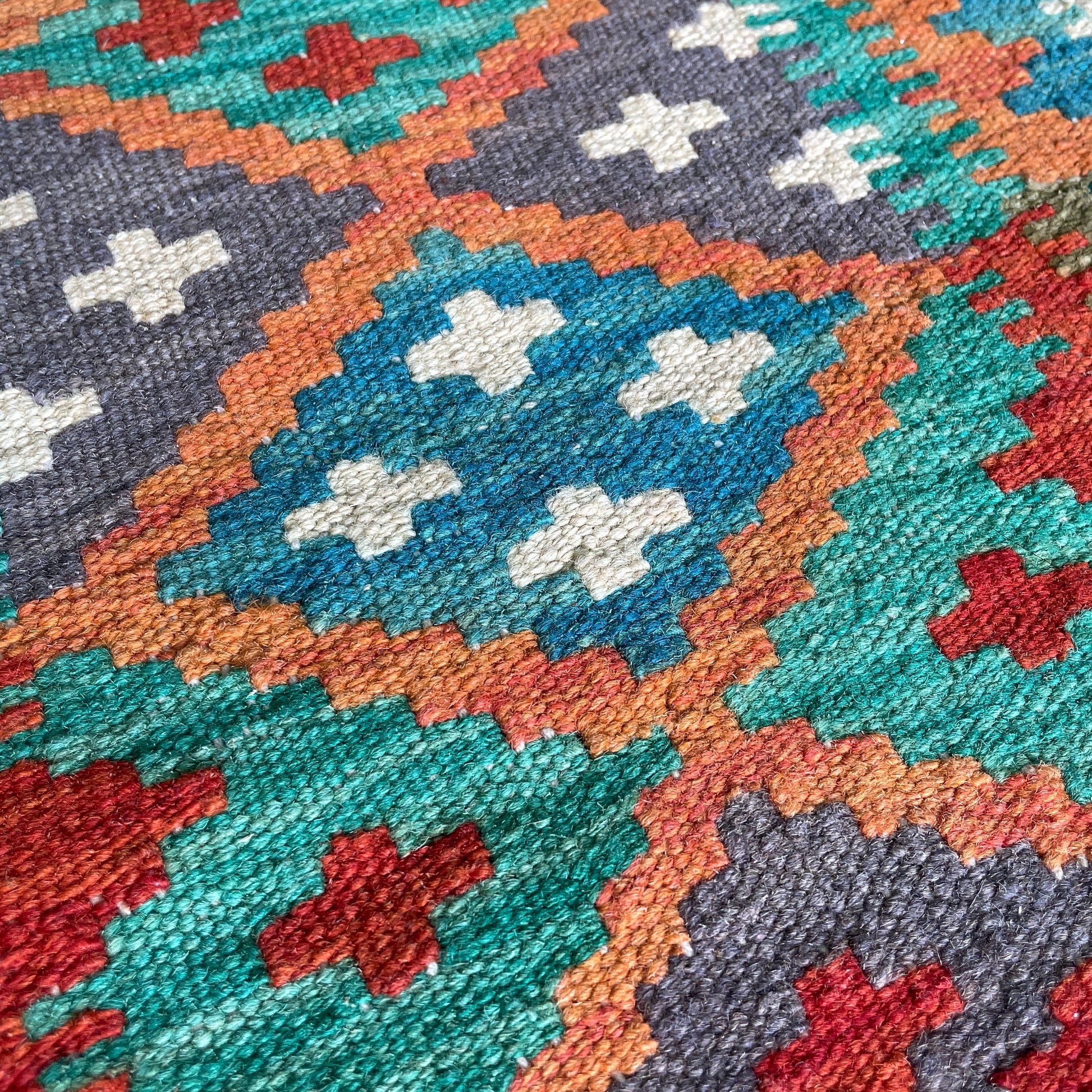 90 x 60 cm | Afghan Kilim Door Mat