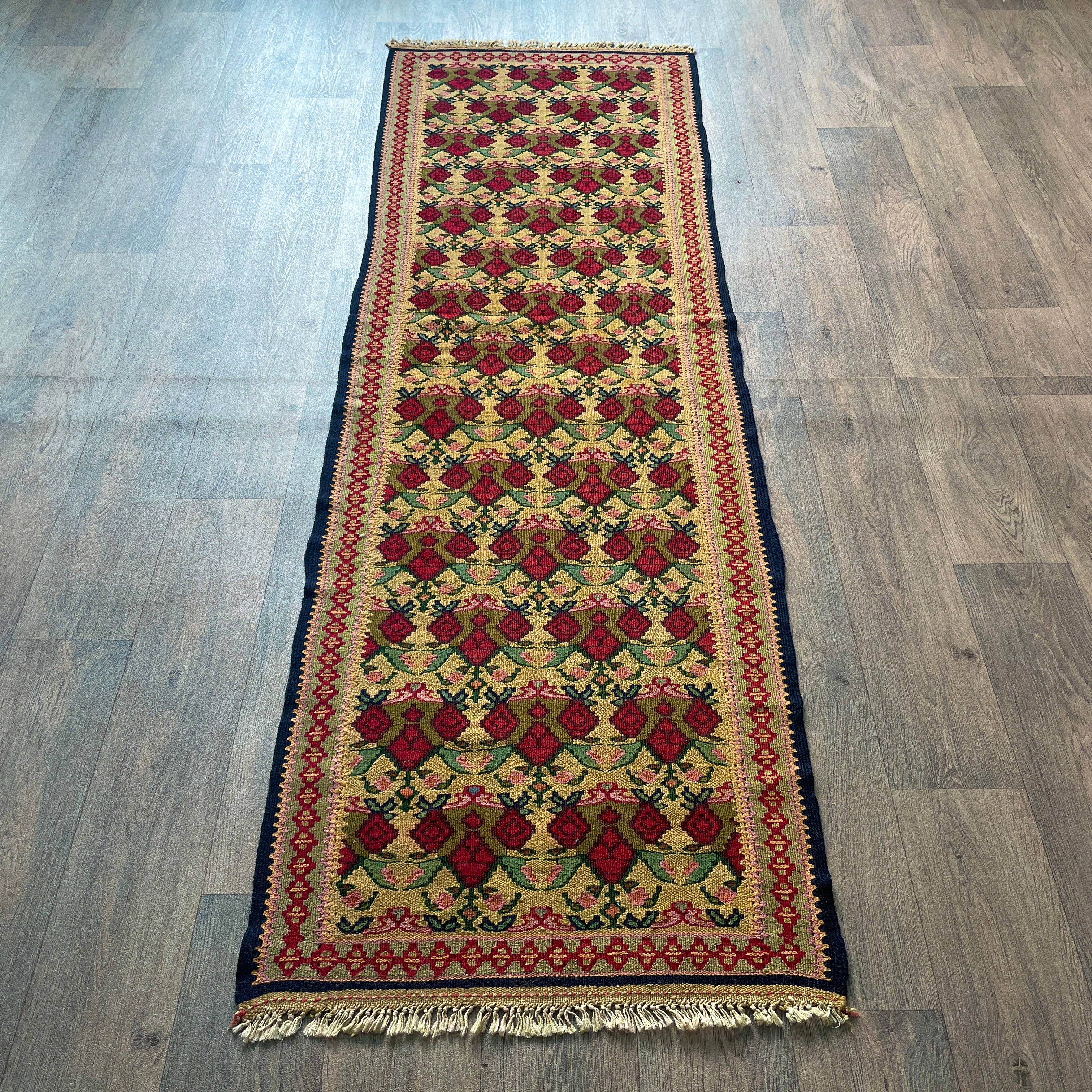 Persian Senneh Kilim Runner