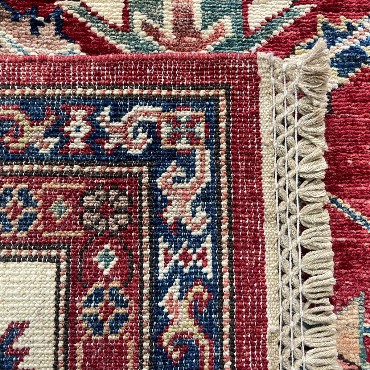 Afghan Super Kazak Rug
