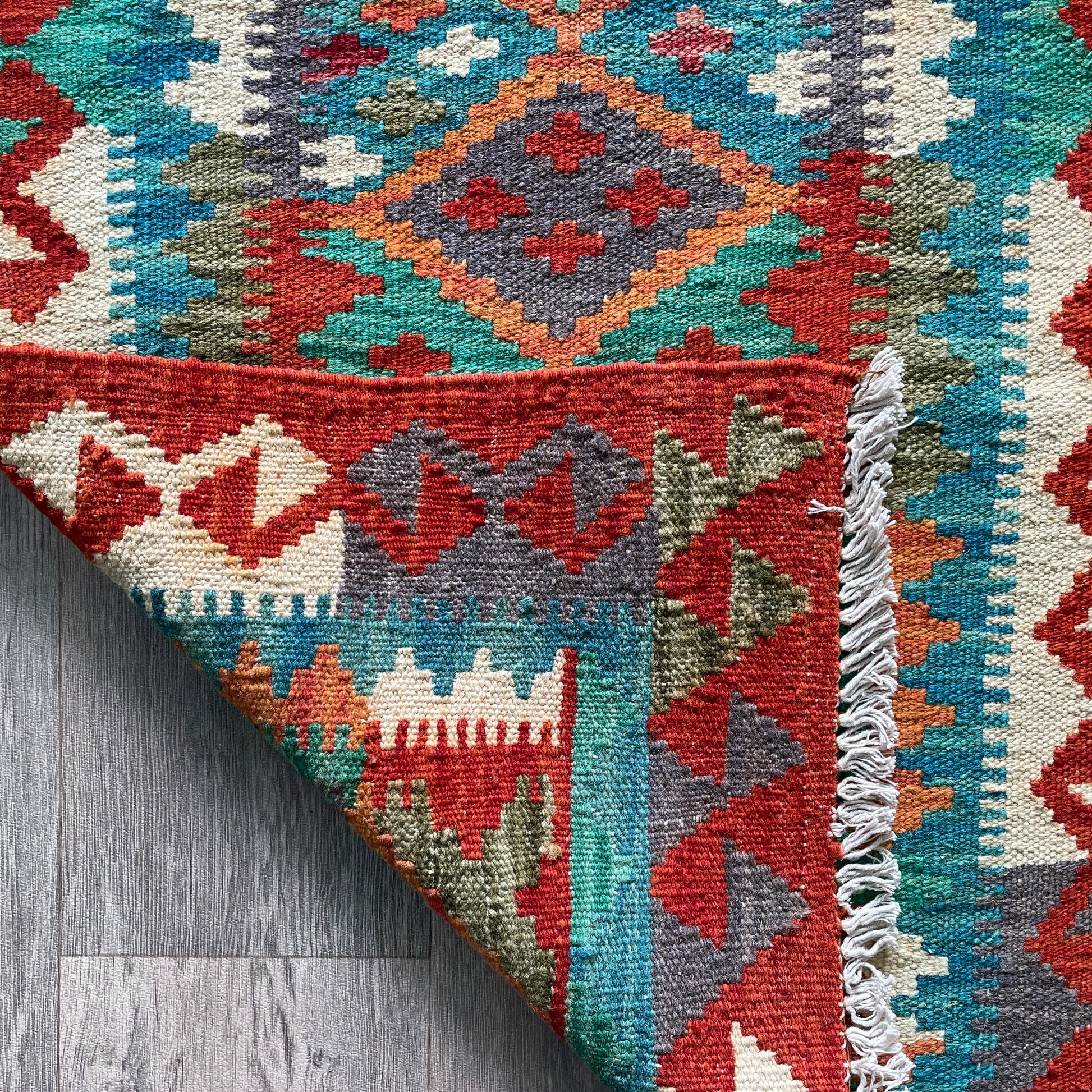 90 x 60 cm | Afghan Kilim Door Mat