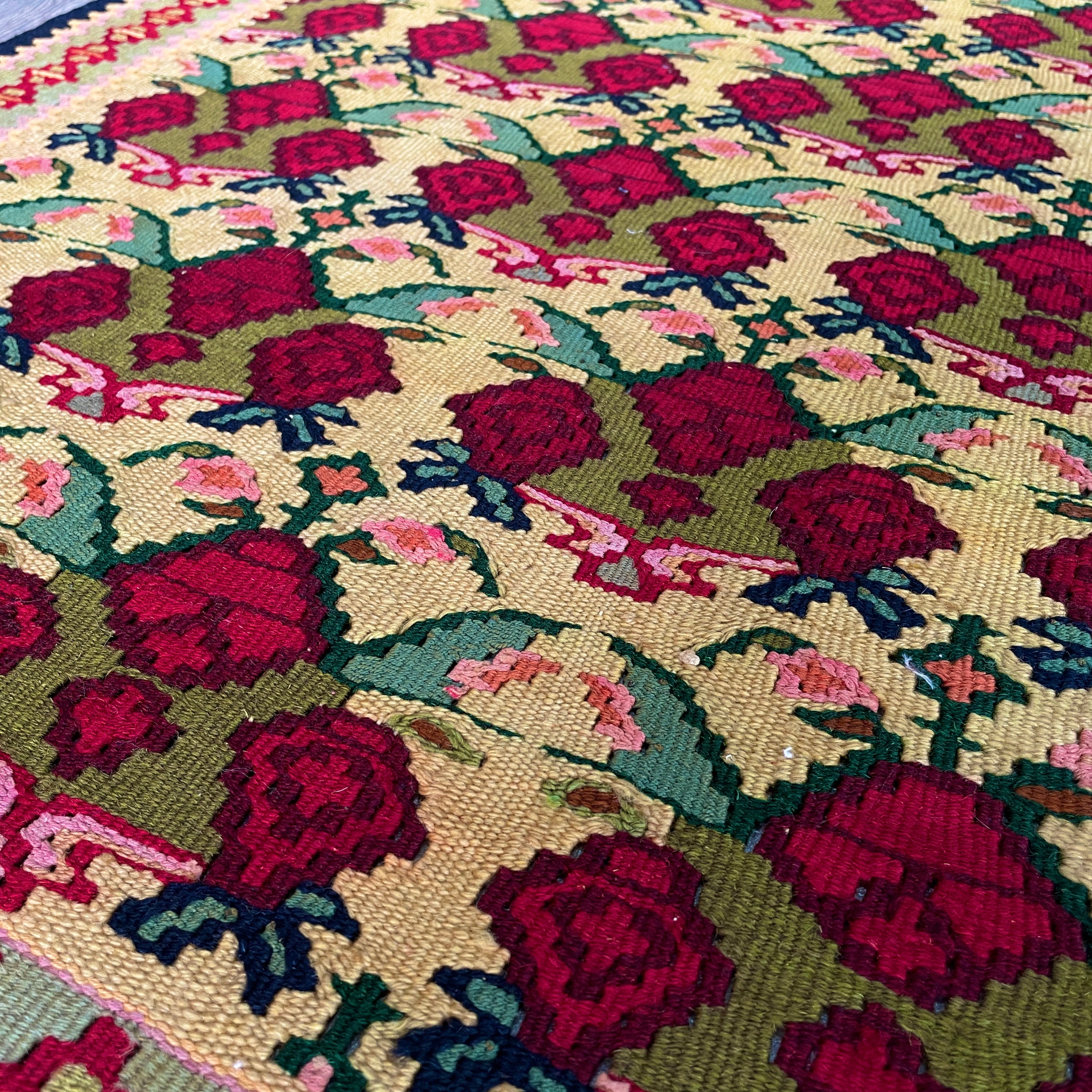 Persian Senneh Kilim Runner