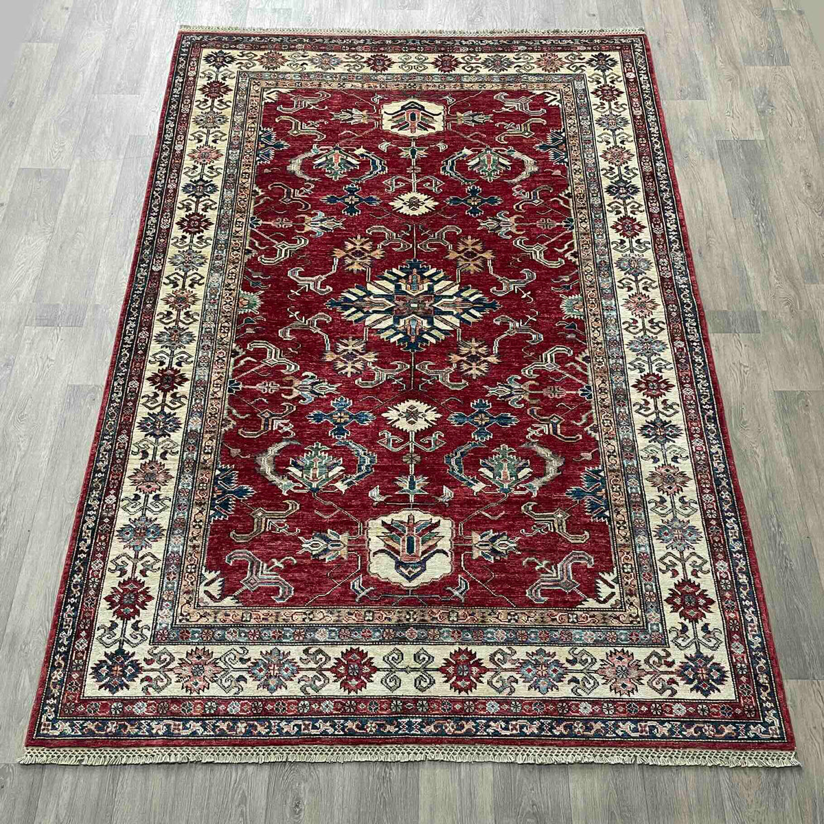 Afghan Super Kazak Rug