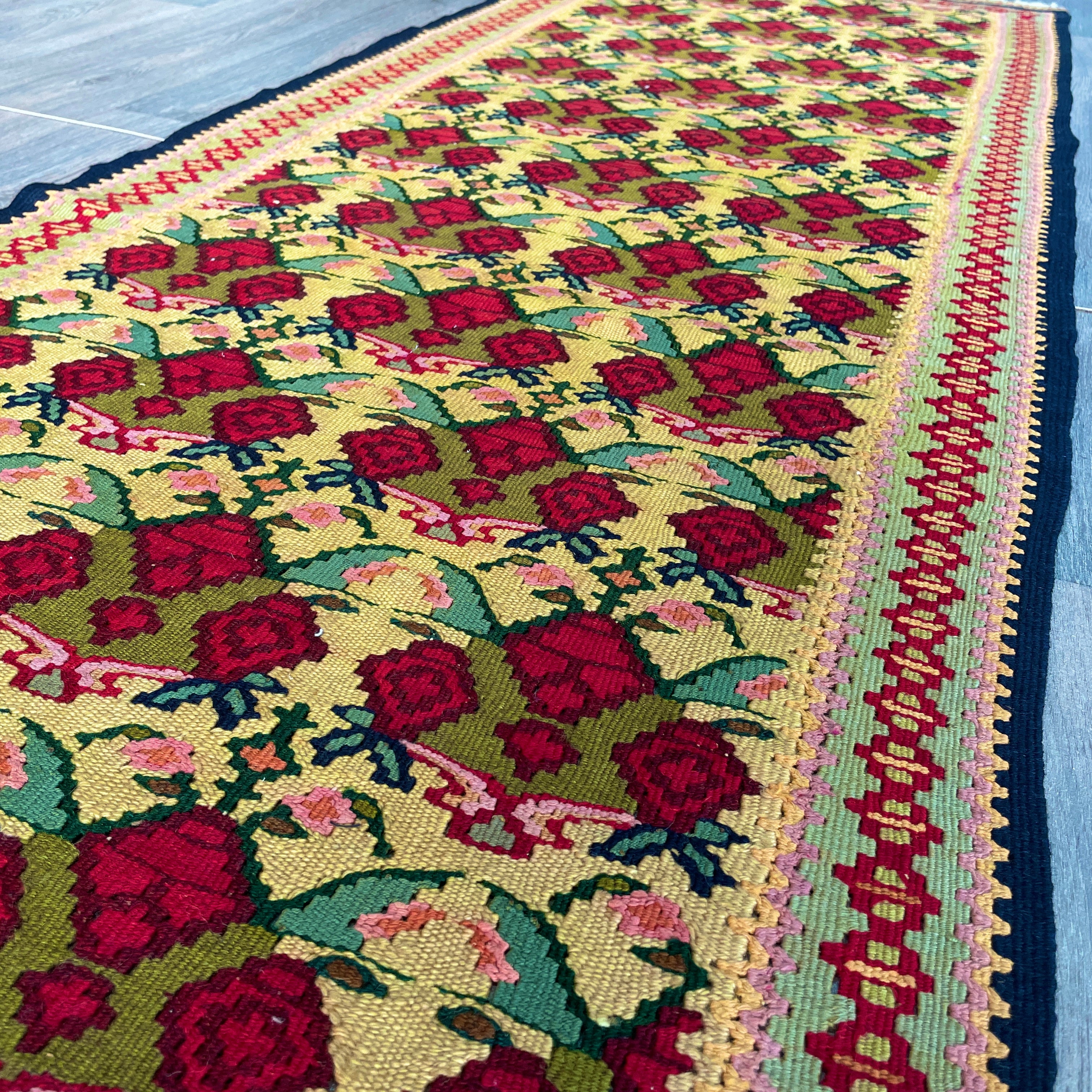 Persian Senneh Kilim Runner