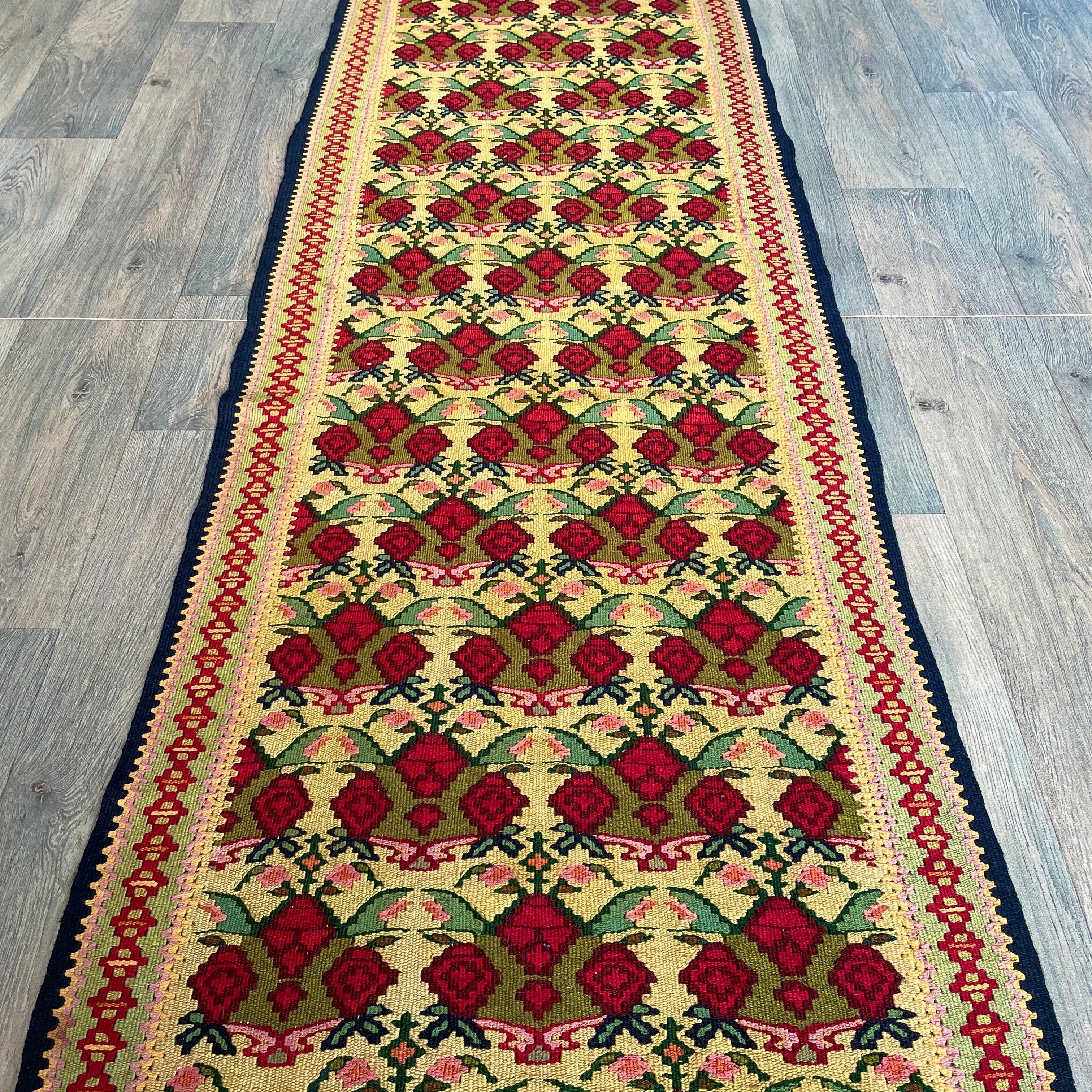 Persian Senneh Kilim Runner