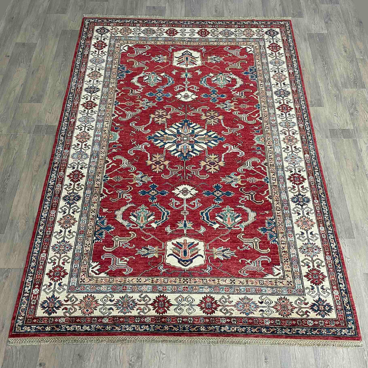 Afghan Super Kazak Rug