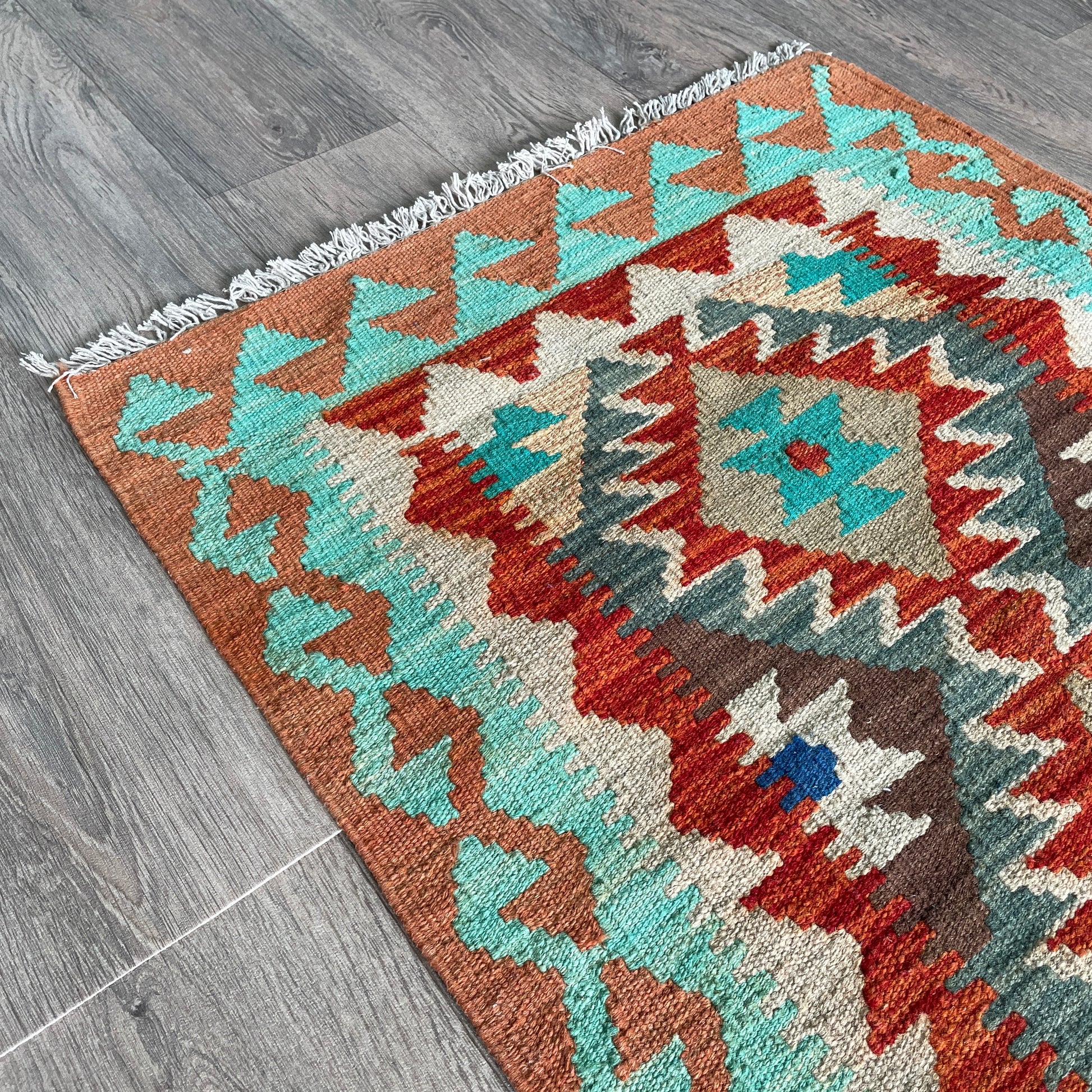 96 x 67 cm | Afghan Kilim Door Mat