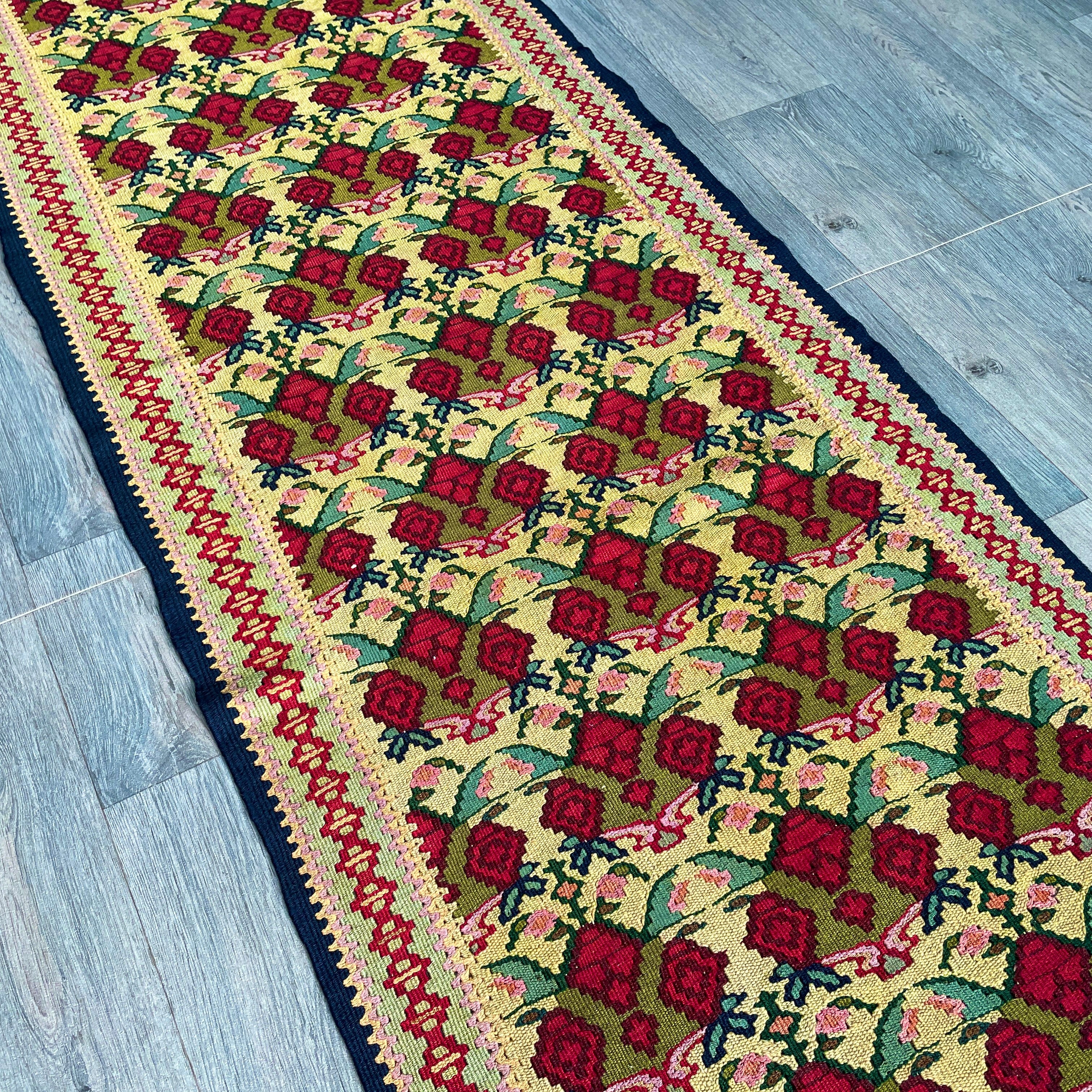 Persian Senneh Kilim Runner