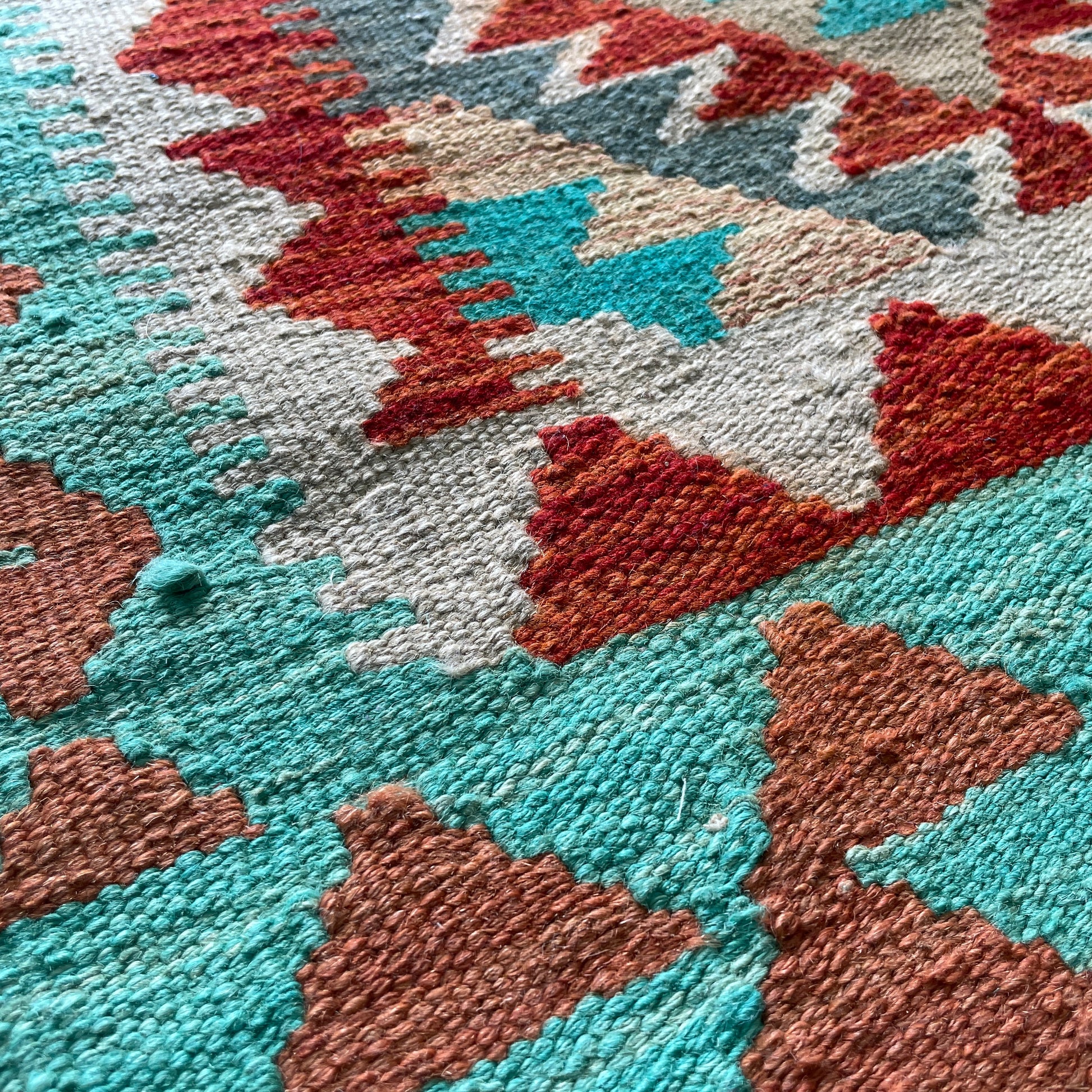 96 x 67 cm | Afghan Kilim Door Mat