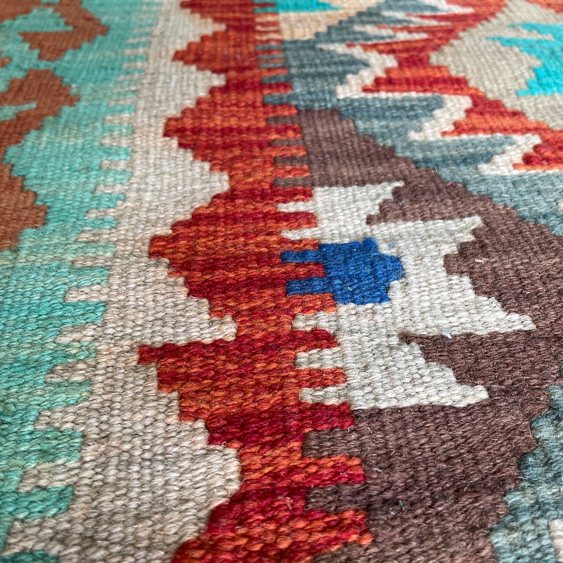 96 x 67 cm | Afghan Kilim Door Mat