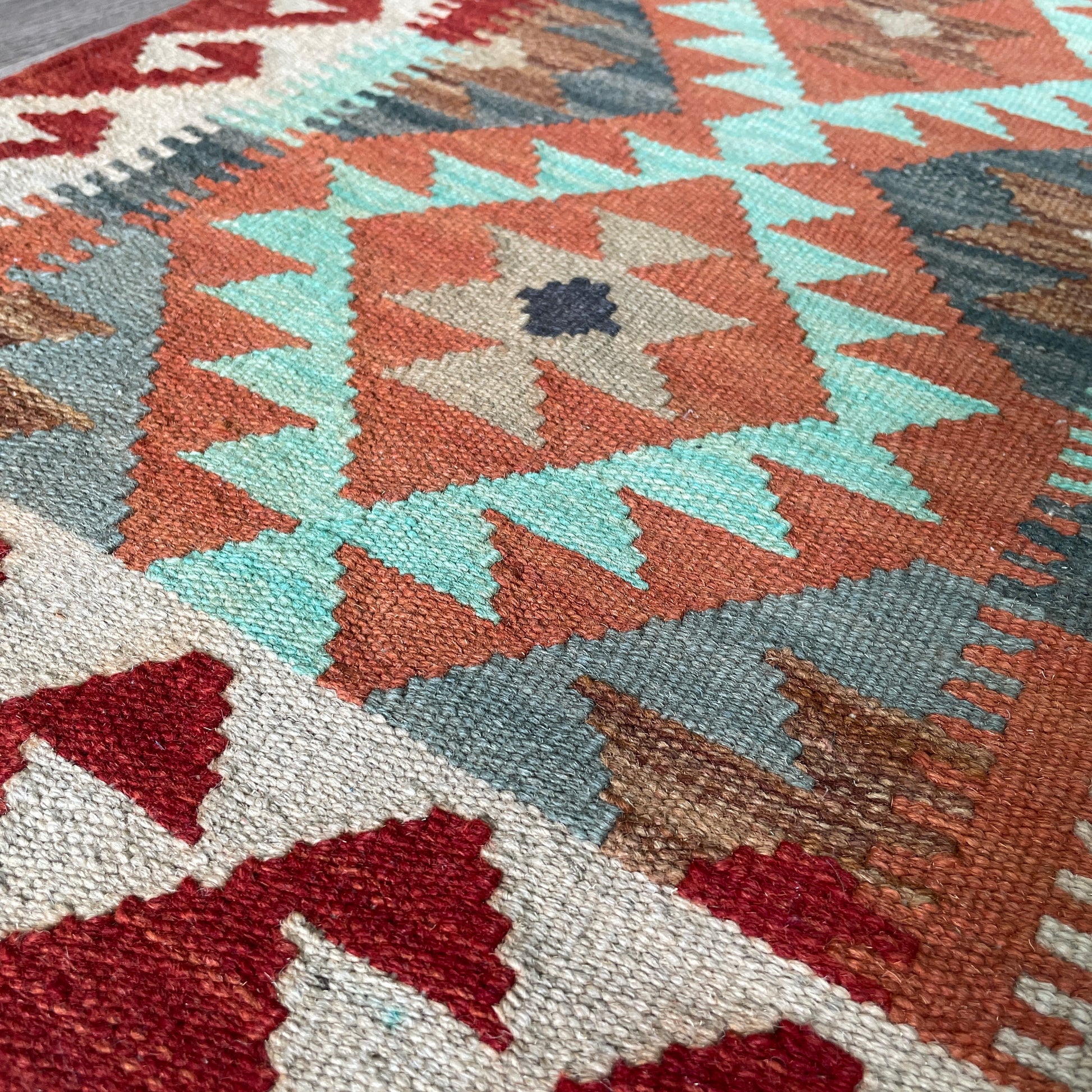 92 x 60 cm | Afghan Kilim Door Mat