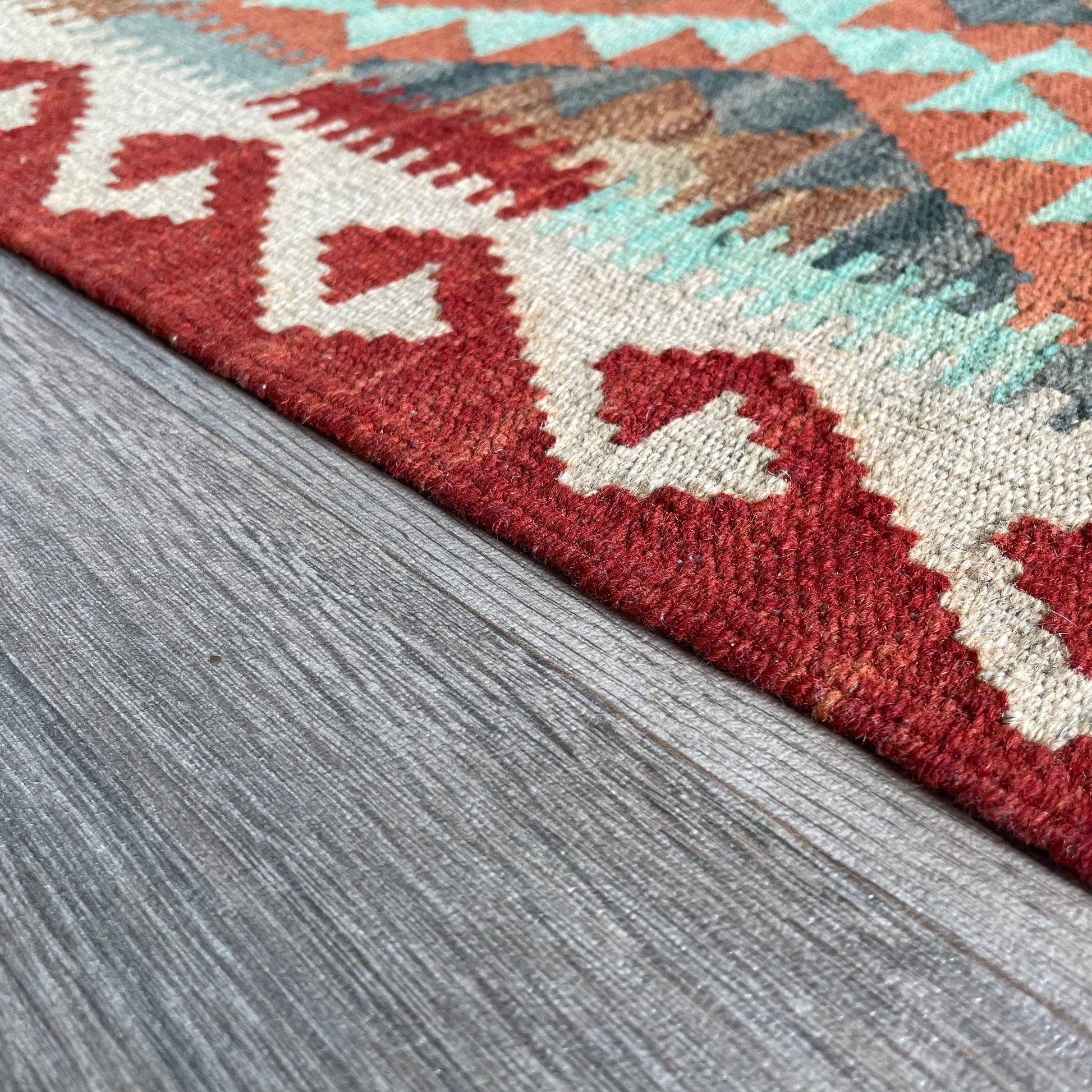 92 x 60 cm | Afghan Kilim Door Mat