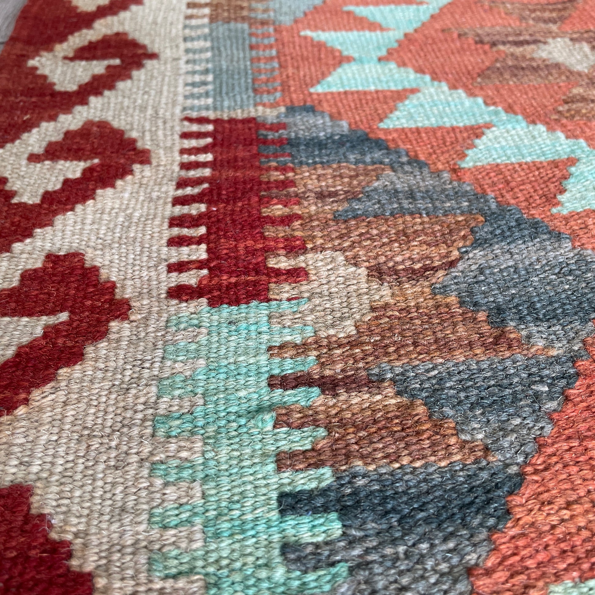 92 x 60 cm | Afghan Kilim Door Mat