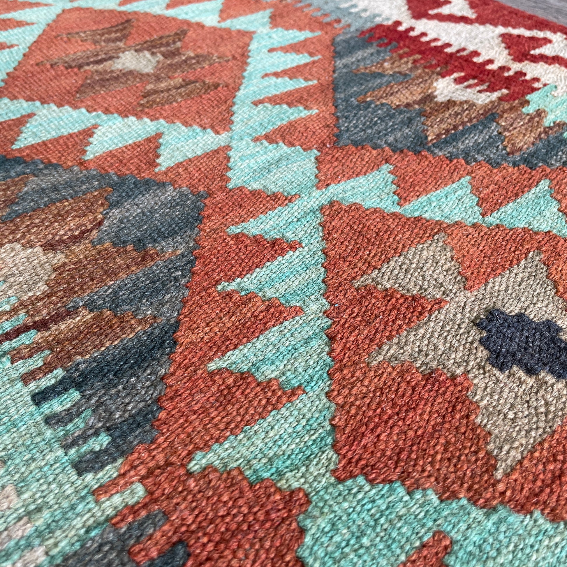 92 x 60 cm | Afghan Kilim Door Mat