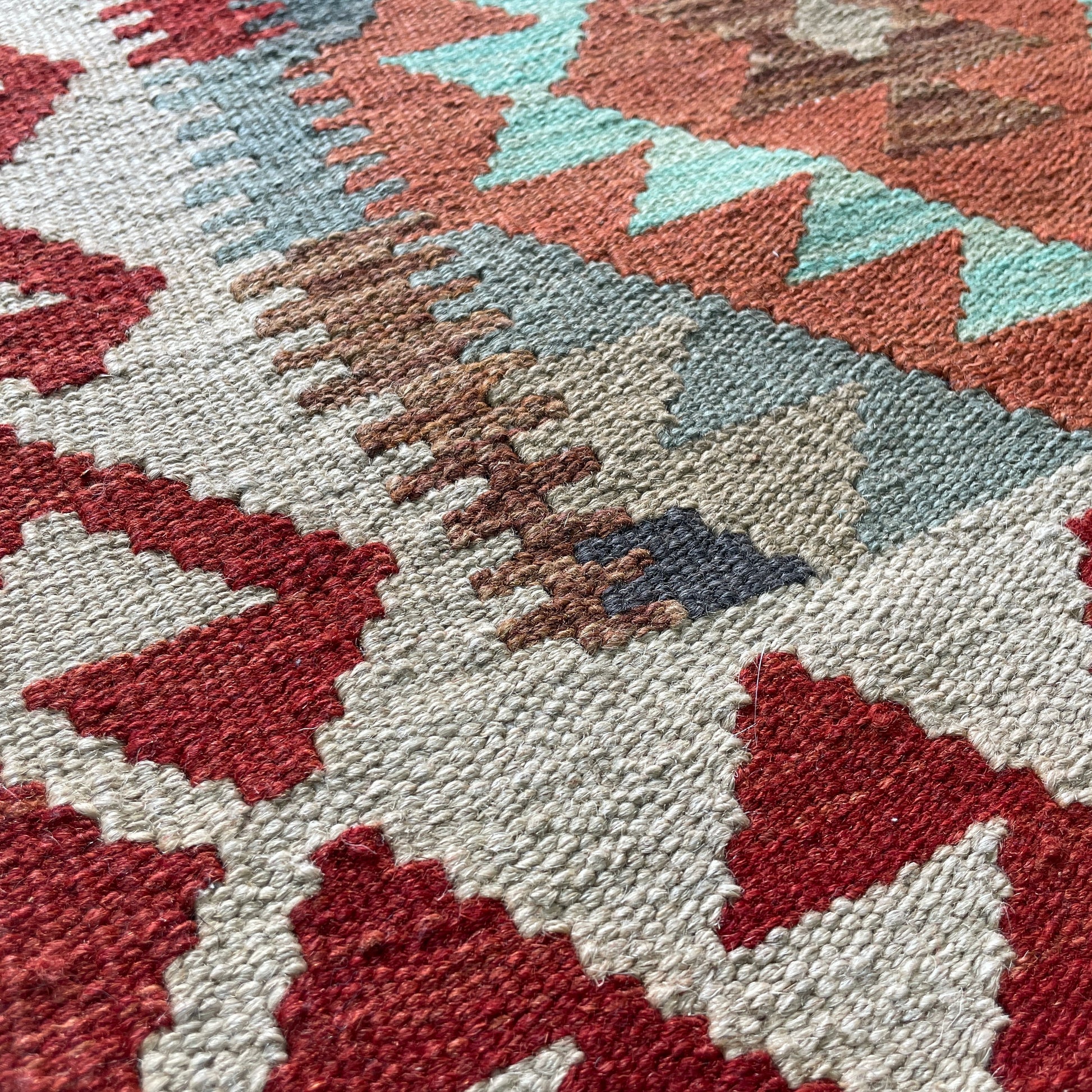 92 x 60 cm | Afghan Kilim Door Mat