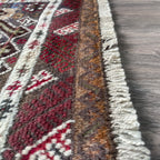Old Afghan Herati Baluch Rug c. 1980