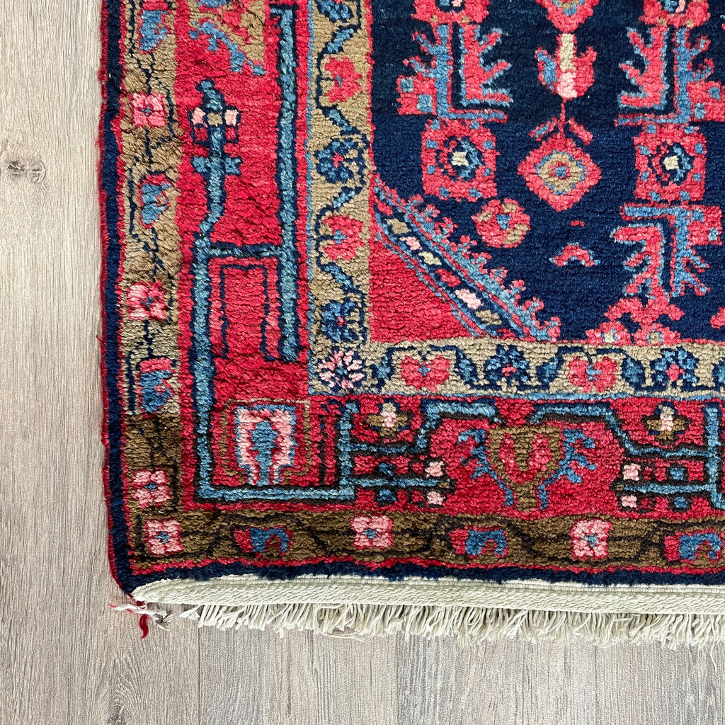 169 x 113 cm | Persian Hamadan Rug (Old 1970)