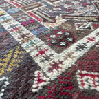 Old Afghan Herati Baluch Rug c. 1980