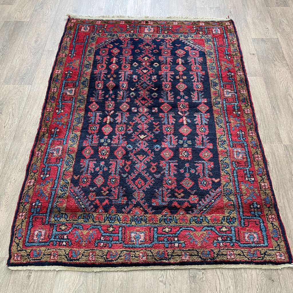 169 x 113 cm | Persian Hamadan Rug (Old 1970)