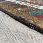 Old Afghan Herati Baluch Rug c. 1980