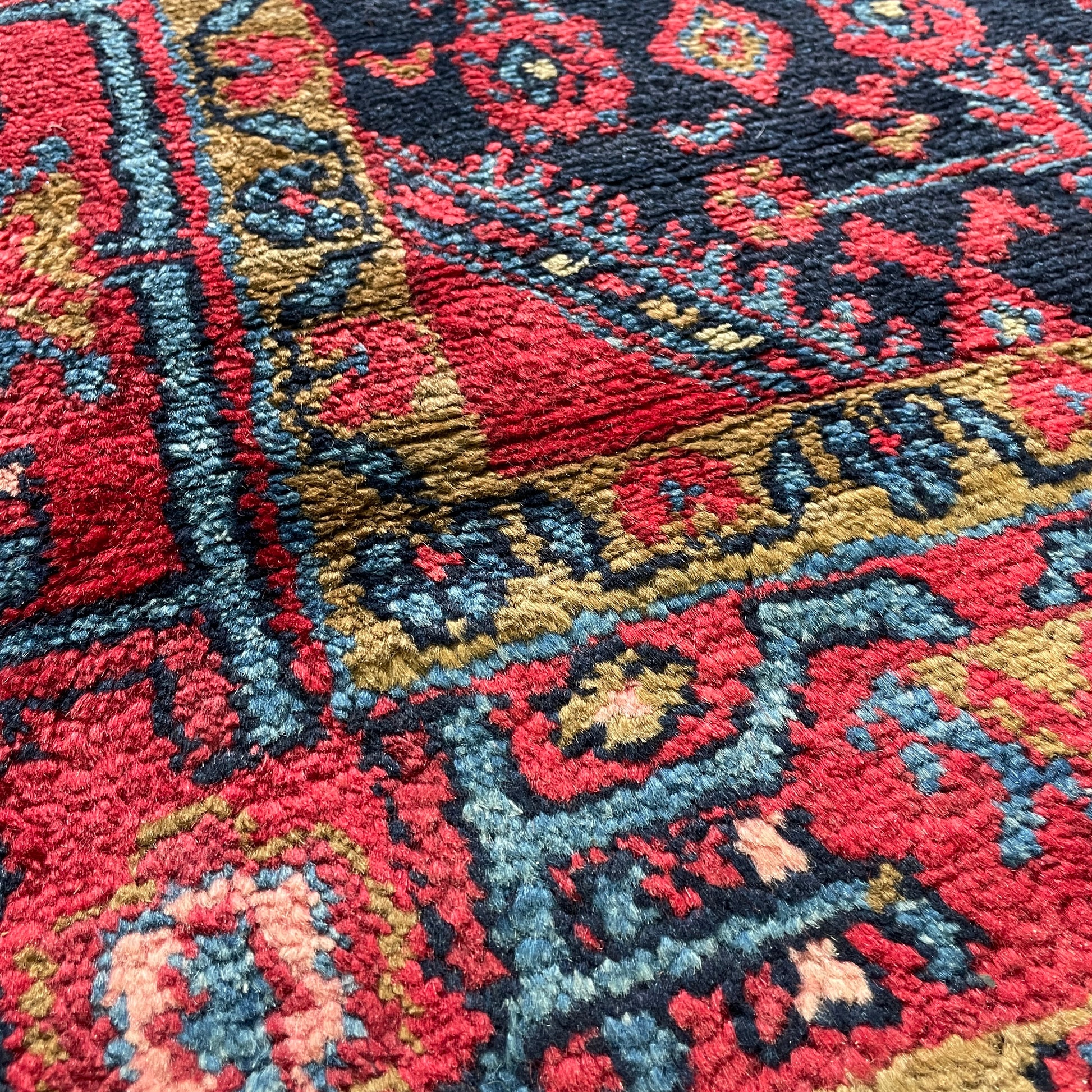 169 x 113 cm | Persian Hamadan Rug (Old 1970)