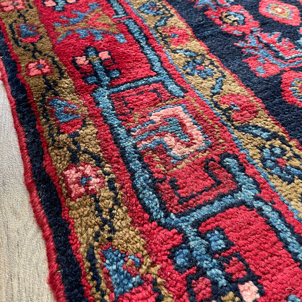 169 x 113 cm | Persian Hamadan Rug (Old 1970)