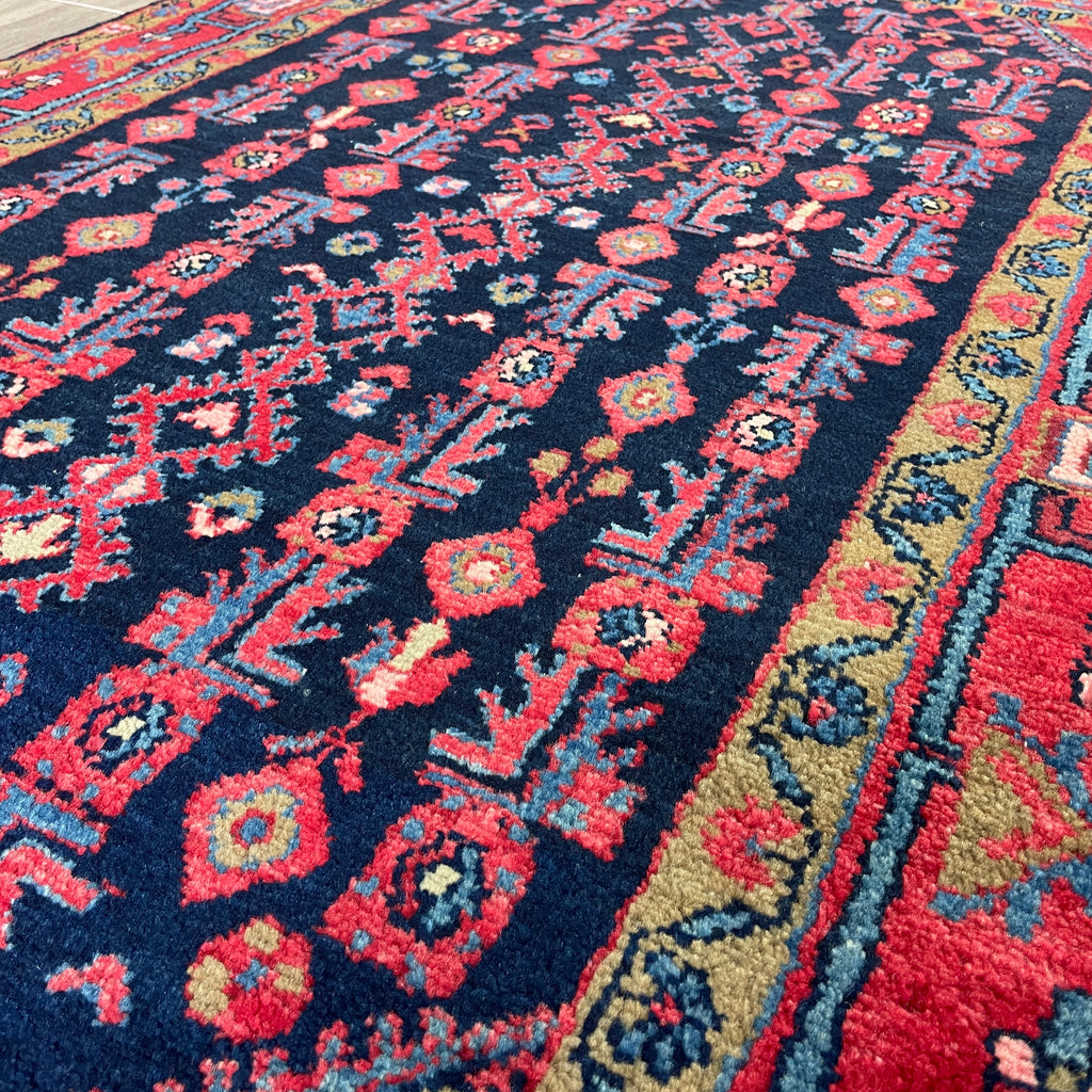 169 x 113 cm | Persian Hamadan Rug (Old 1970)