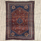 Old Persian Qashqai Rug c. 1970