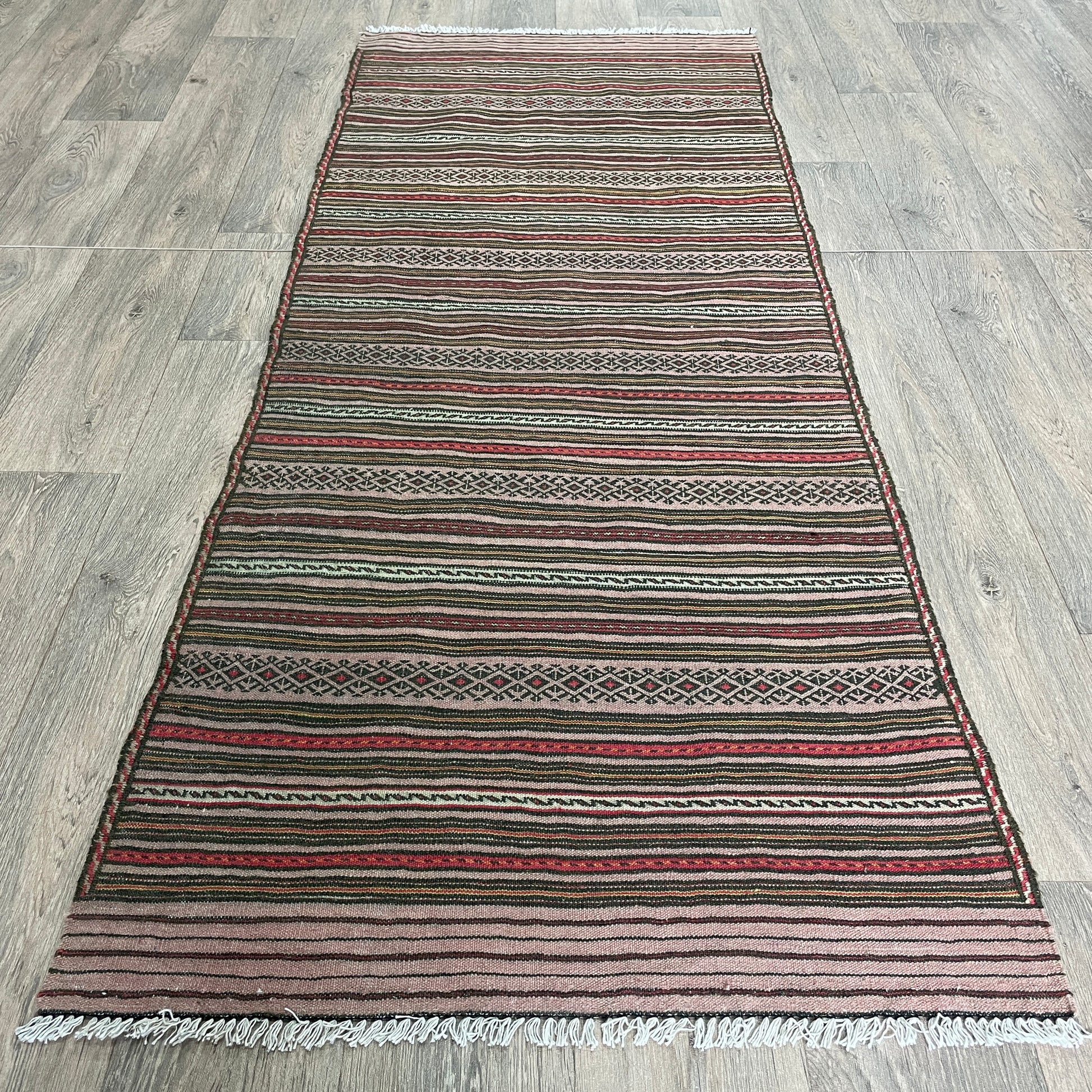 195 x 75 cm | Afghan Jajim Kilim Runner