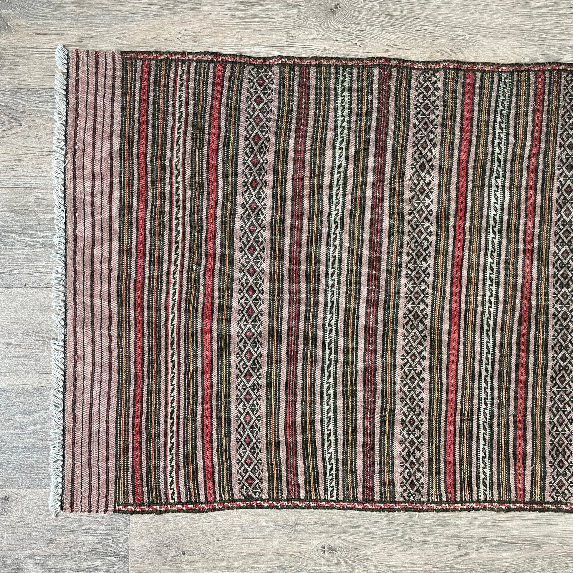 195 x 75 cm | Afghan Jajim Kilim Runner