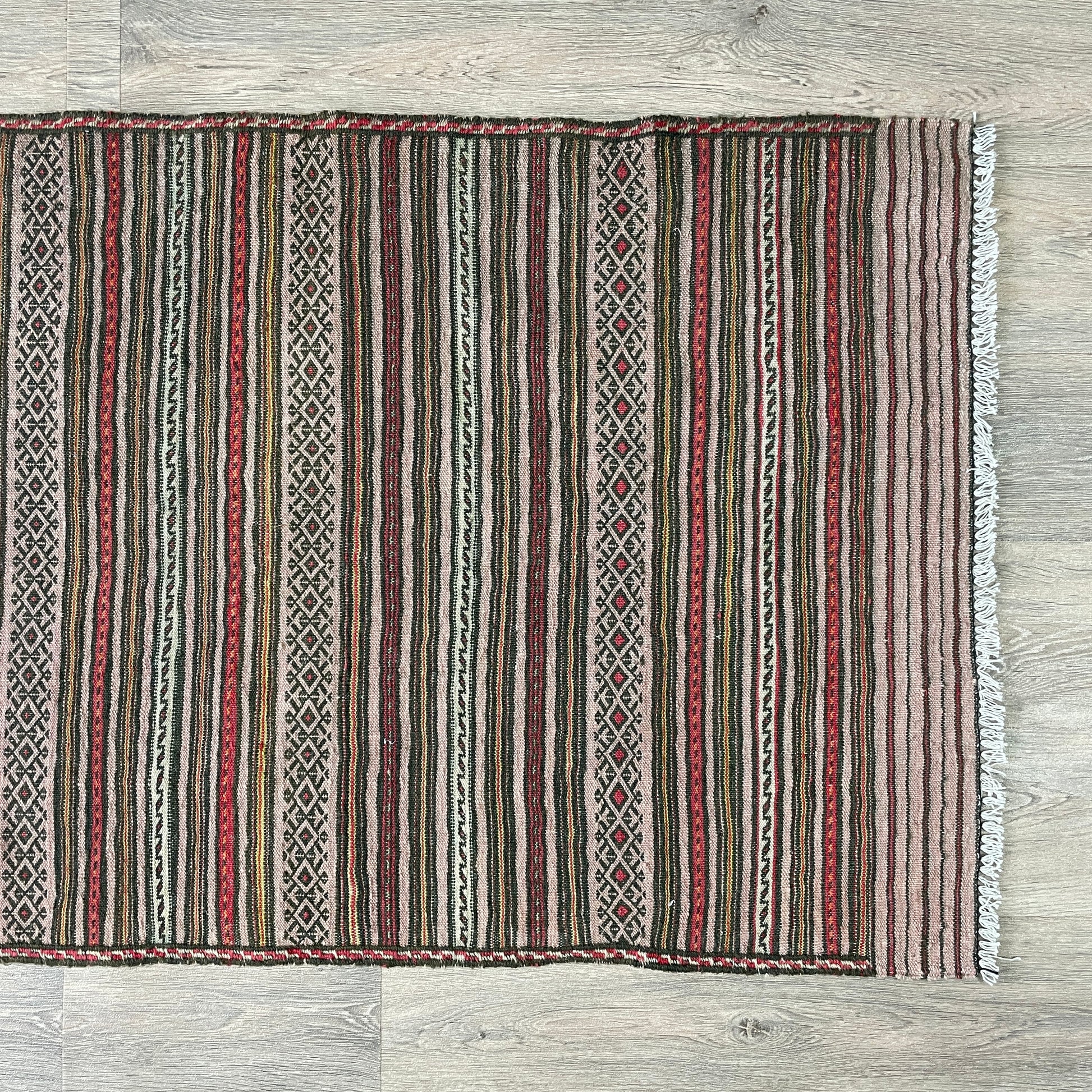 195 x 75 cm | Afghan Jajim Kilim Runner