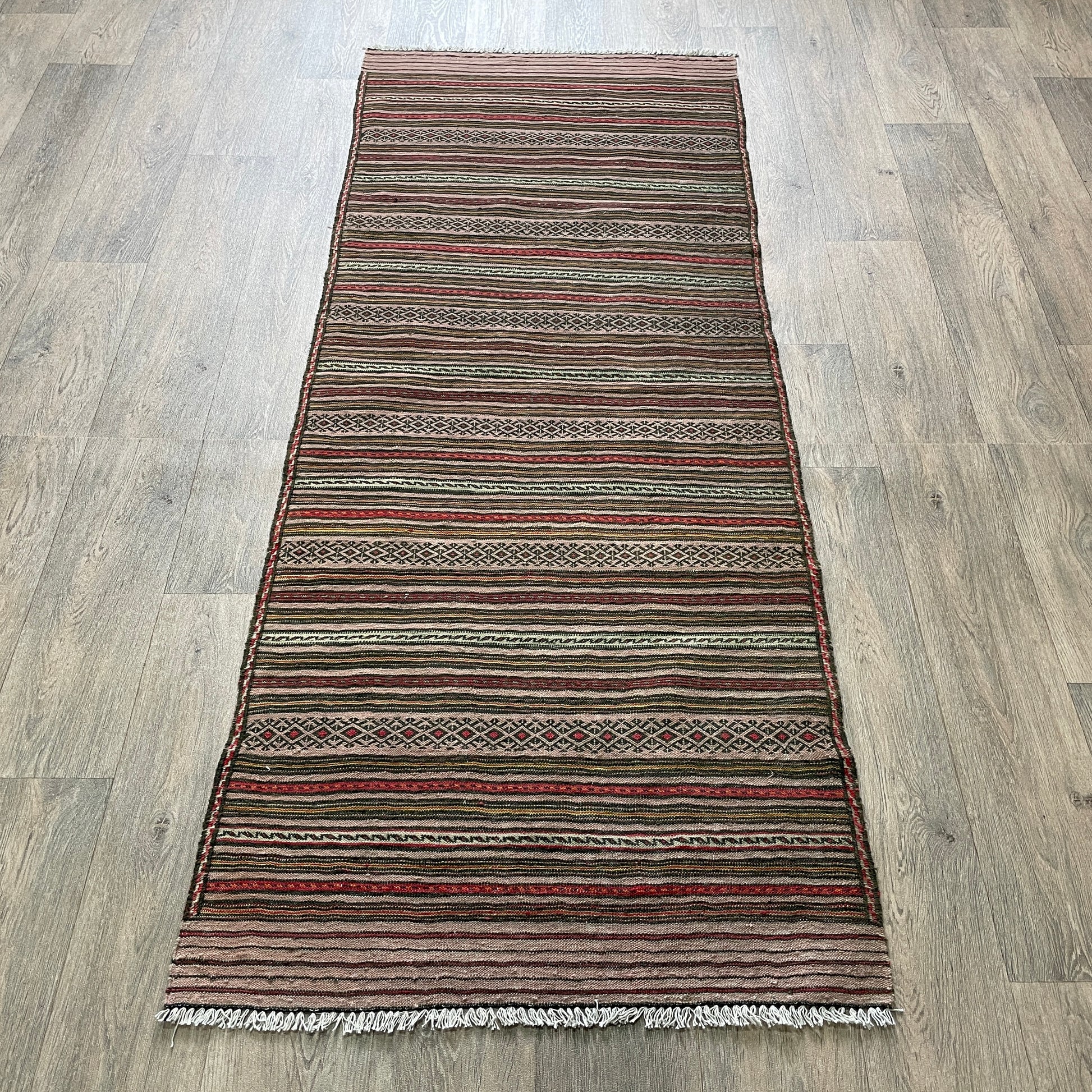 195 x 75 cm | Afghan Jajim Kilim Runner
