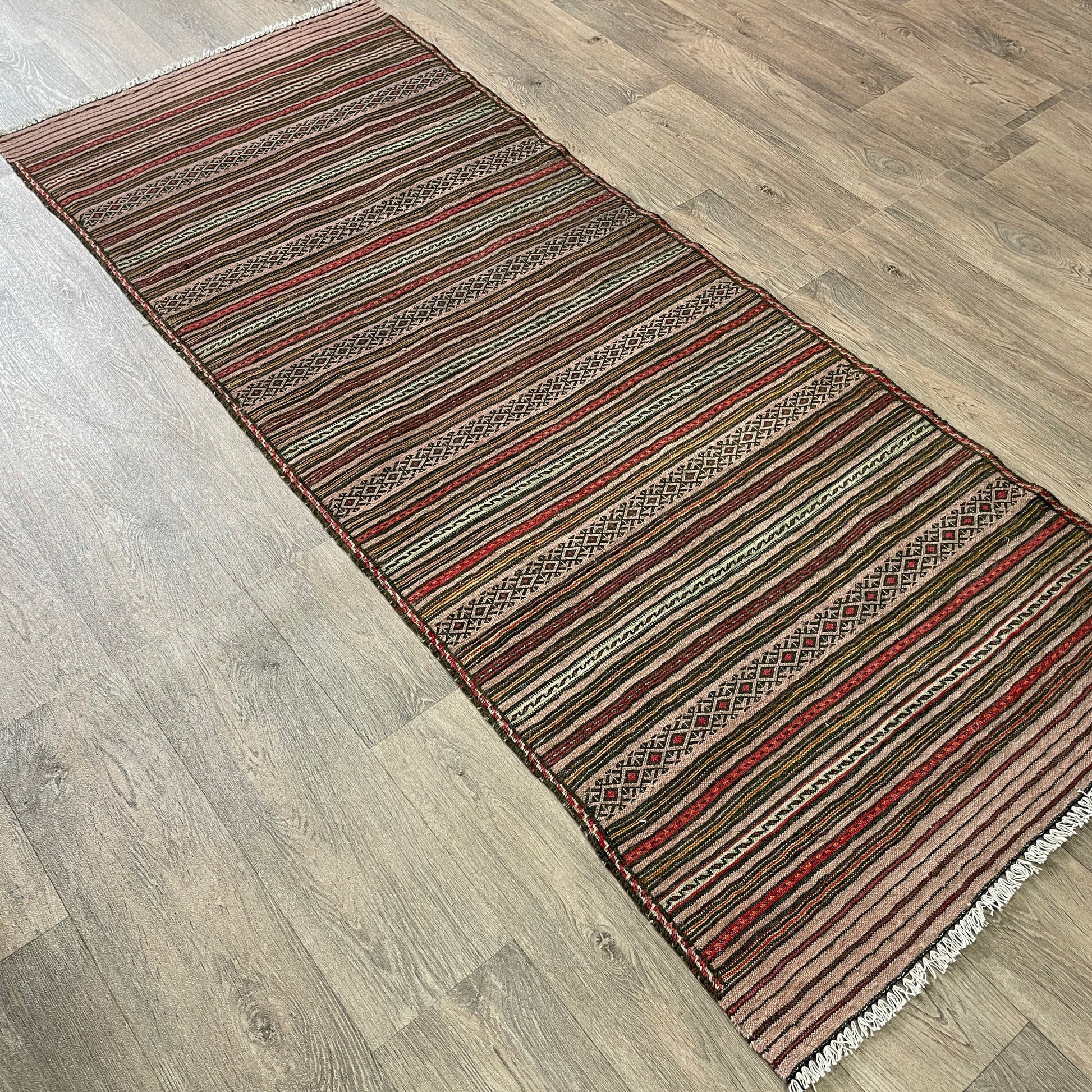 195 x 75 cm | Afghan Jajim Kilim Runner