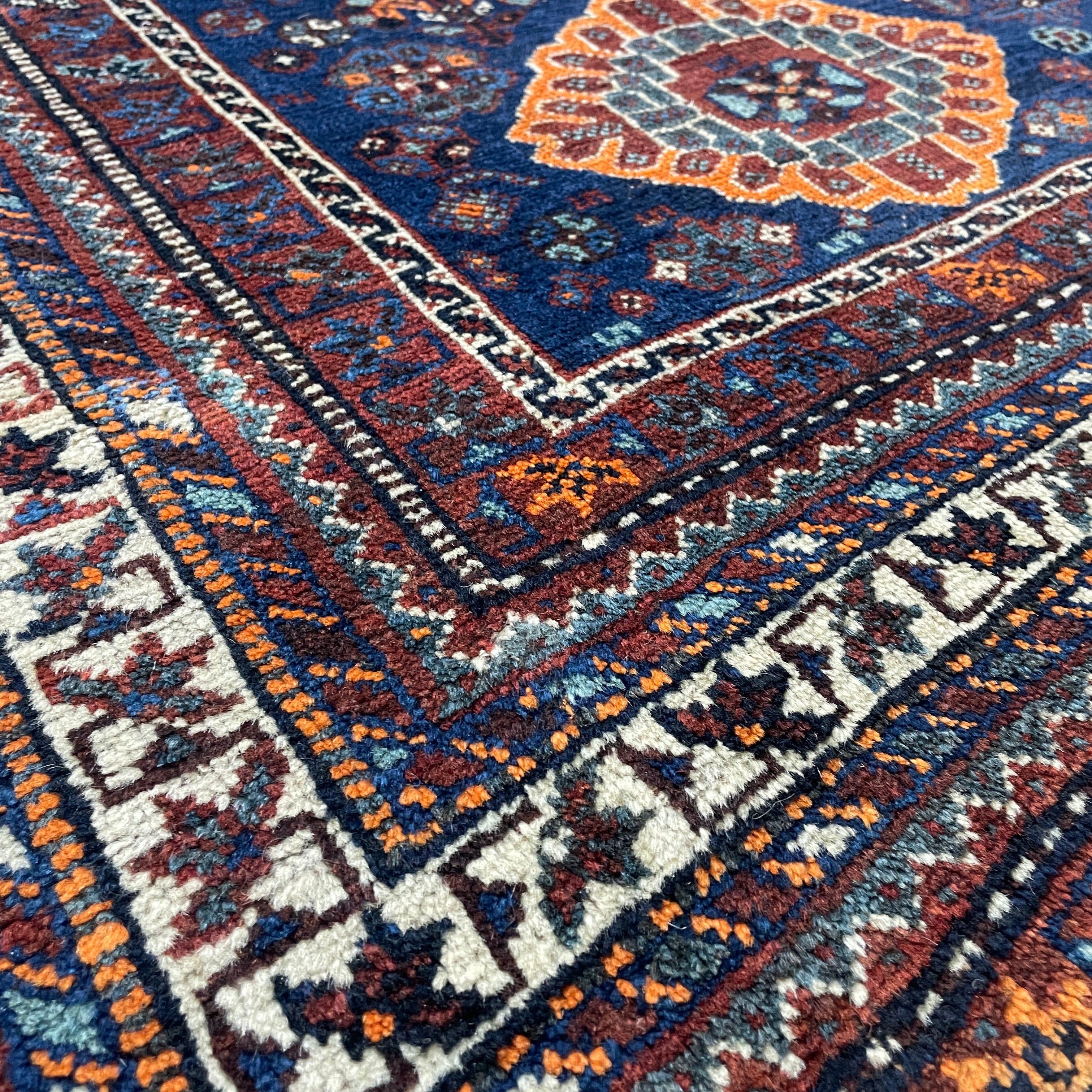 Old Persian Qashqai Rug c. 1970