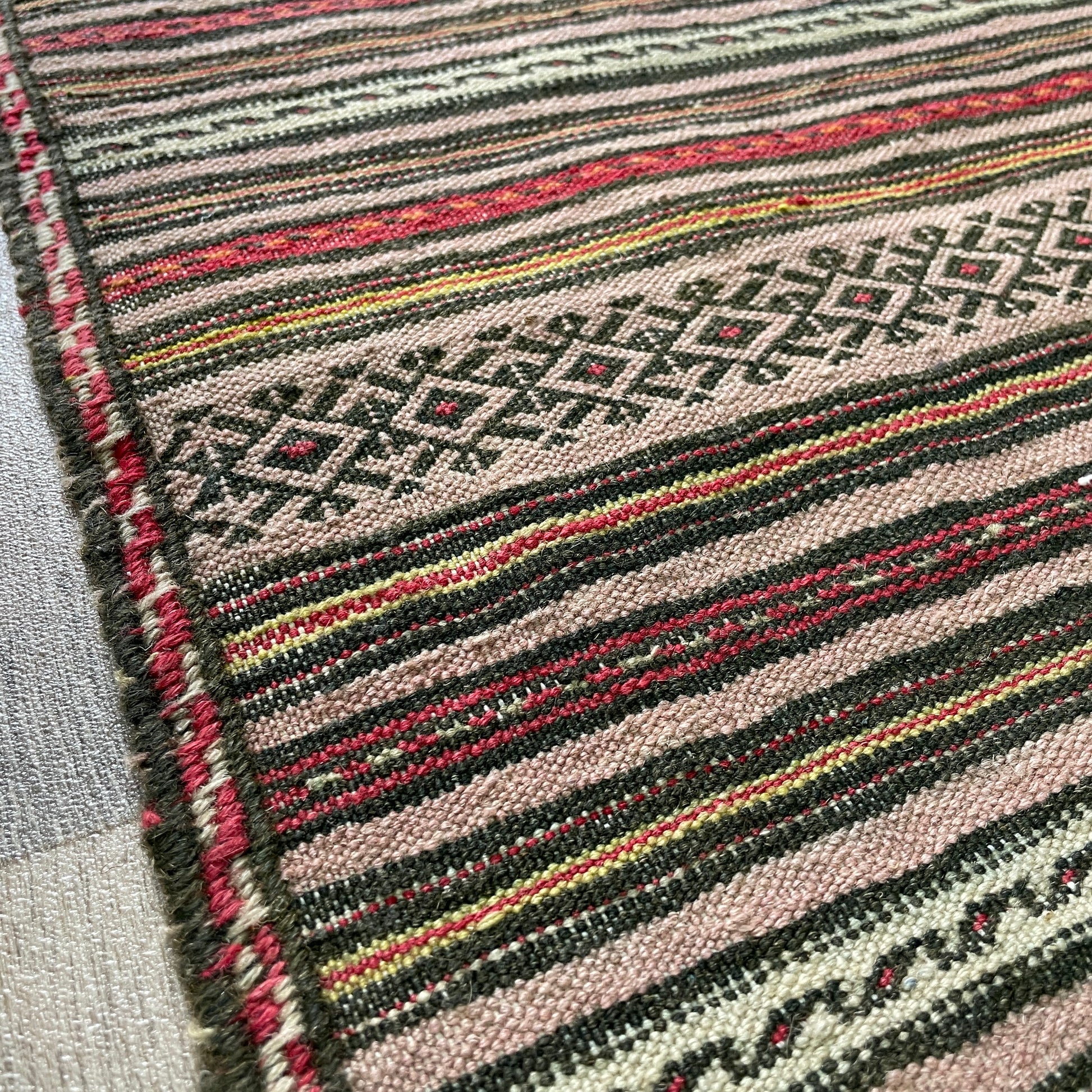 195 x 75 cm | Afghan Jajim Kilim Runner