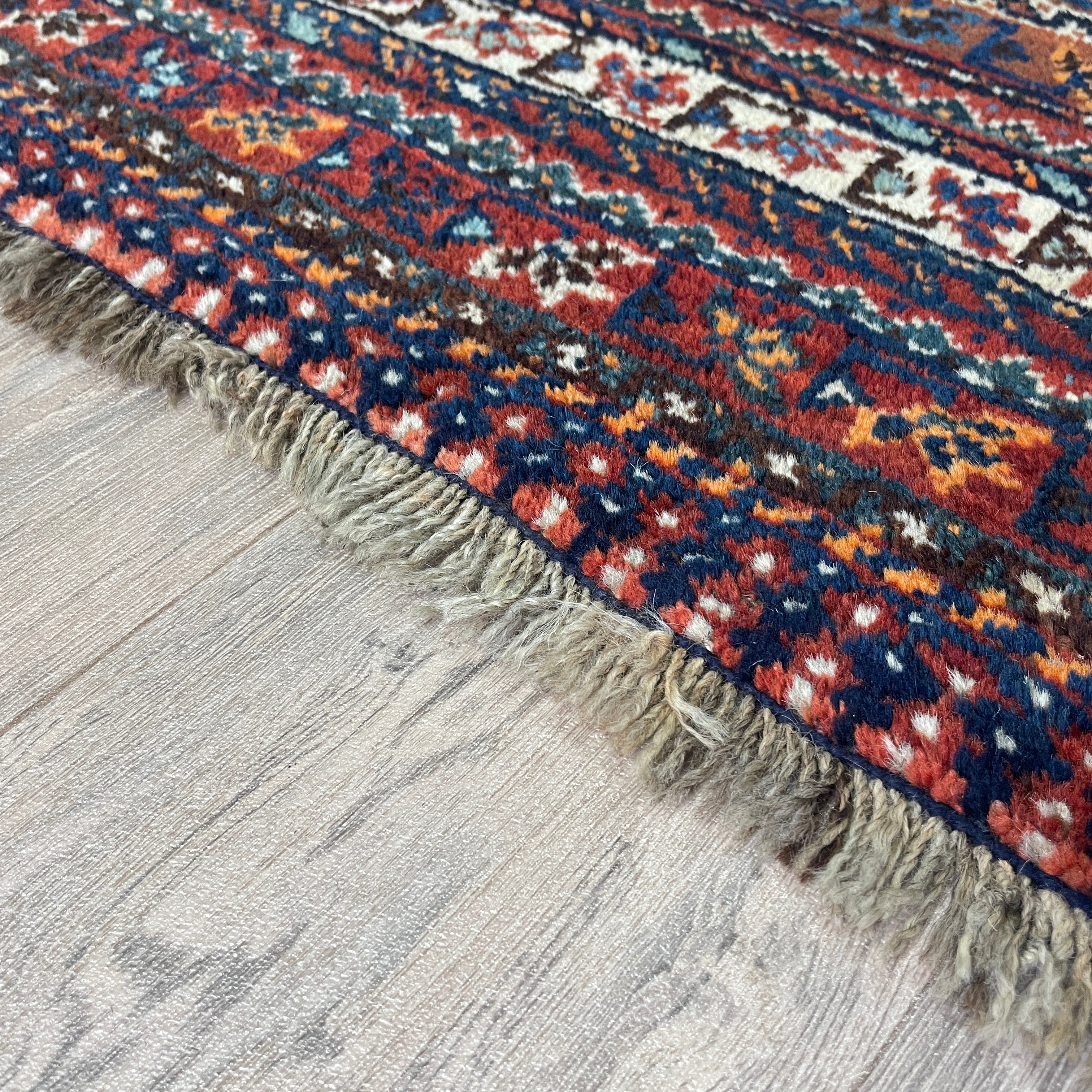 Old Persian Qashqai Rug c. 1970
