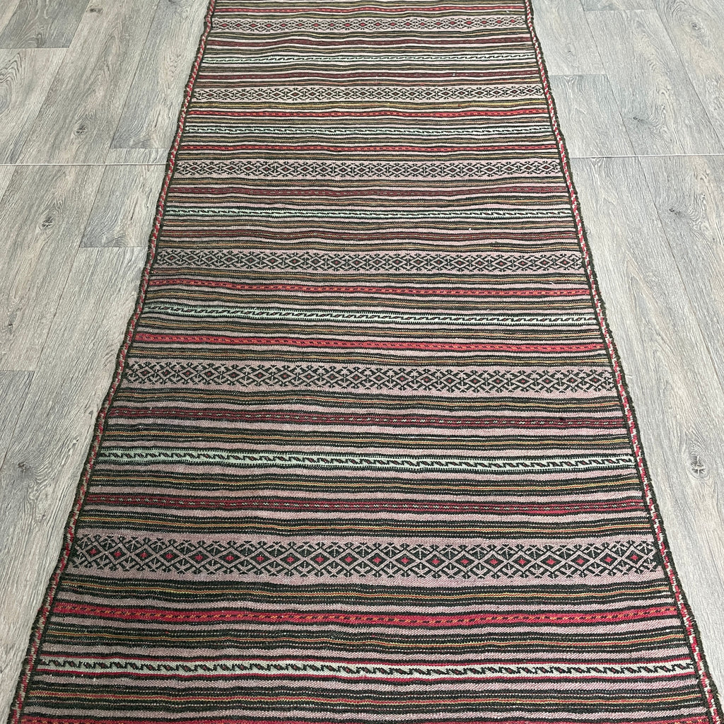 195 x 75 cm | Afghan Jajim Kilim Runner