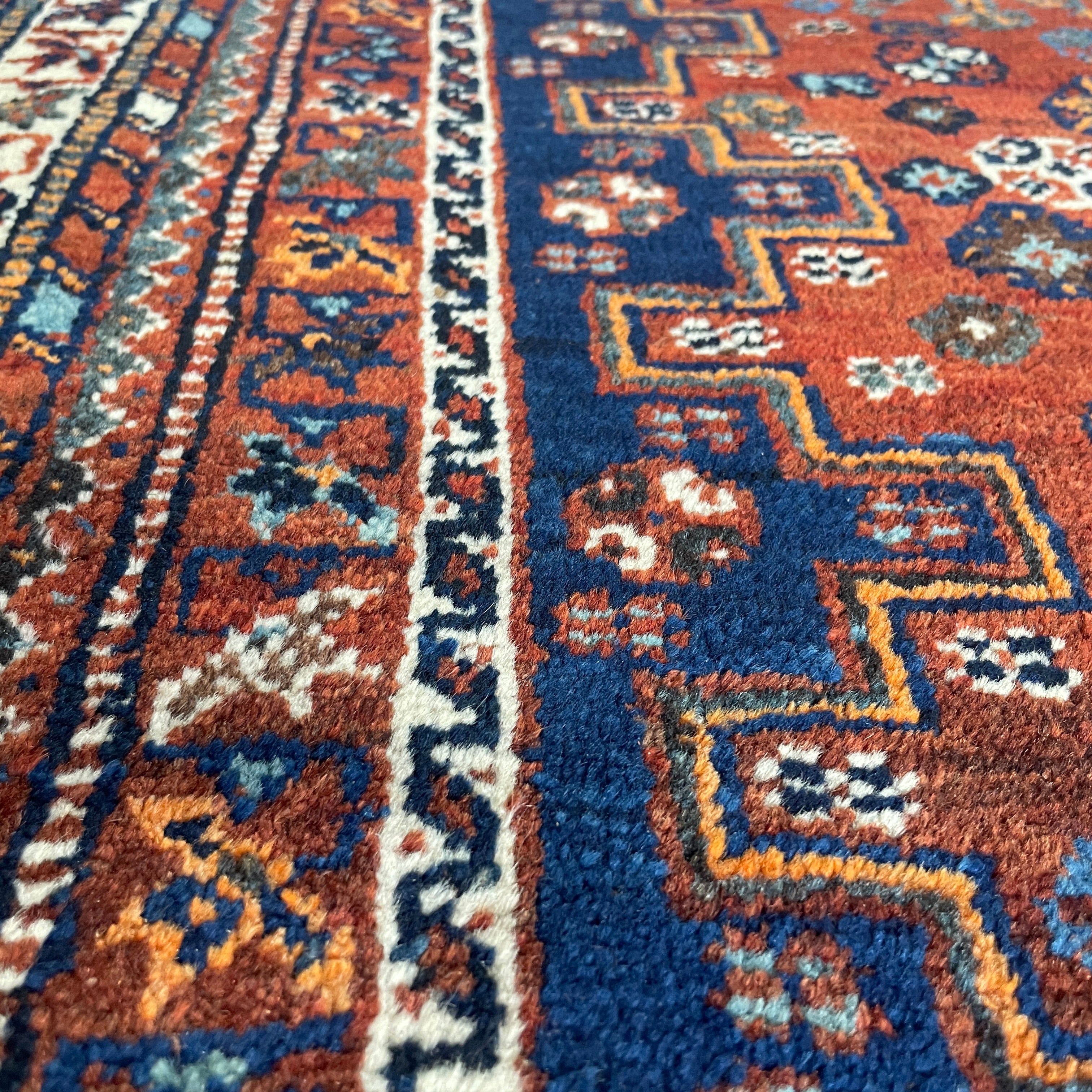 Old Persian Qashqai Rug c. 1970