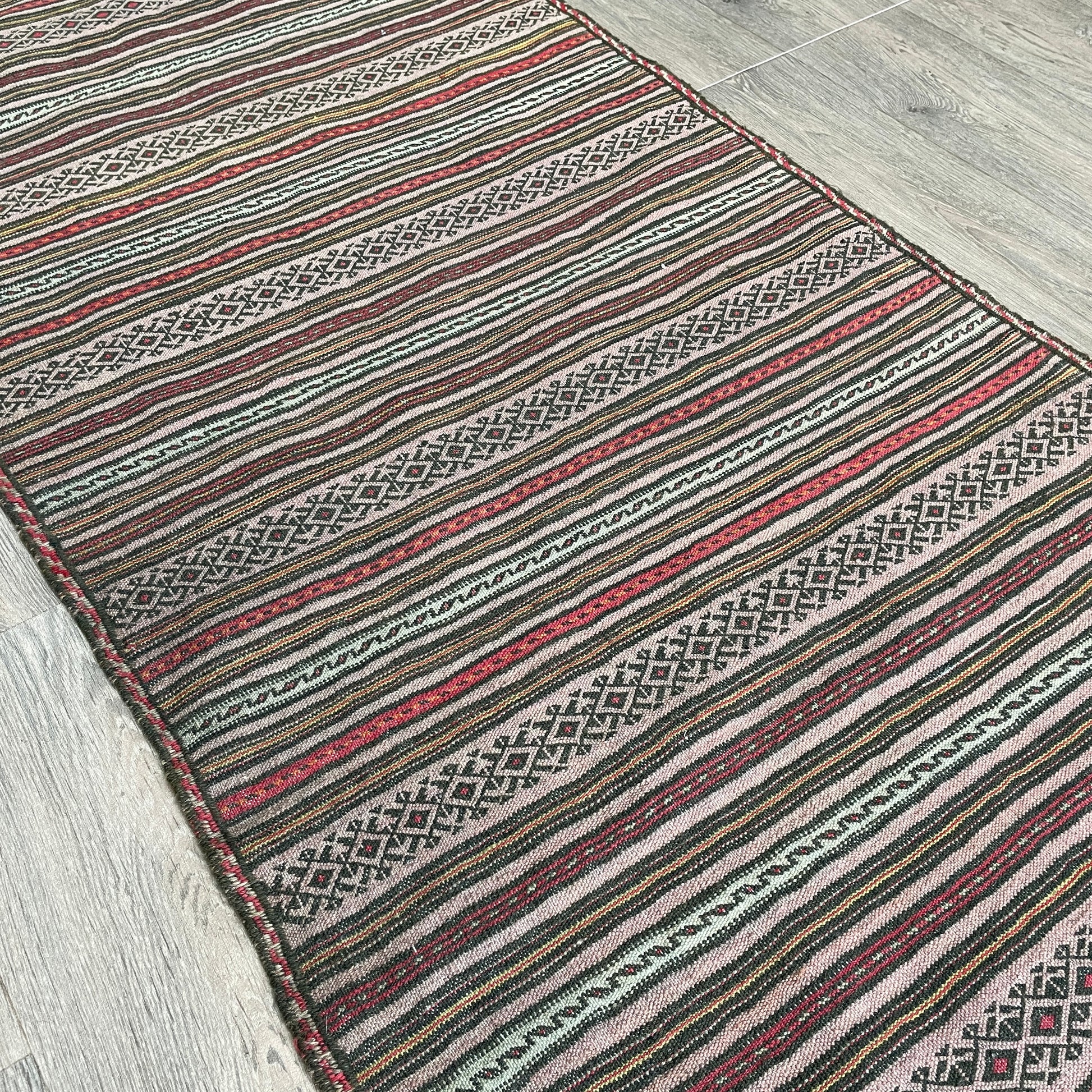 195 x 75 cm | Afghan Jajim Kilim Runner