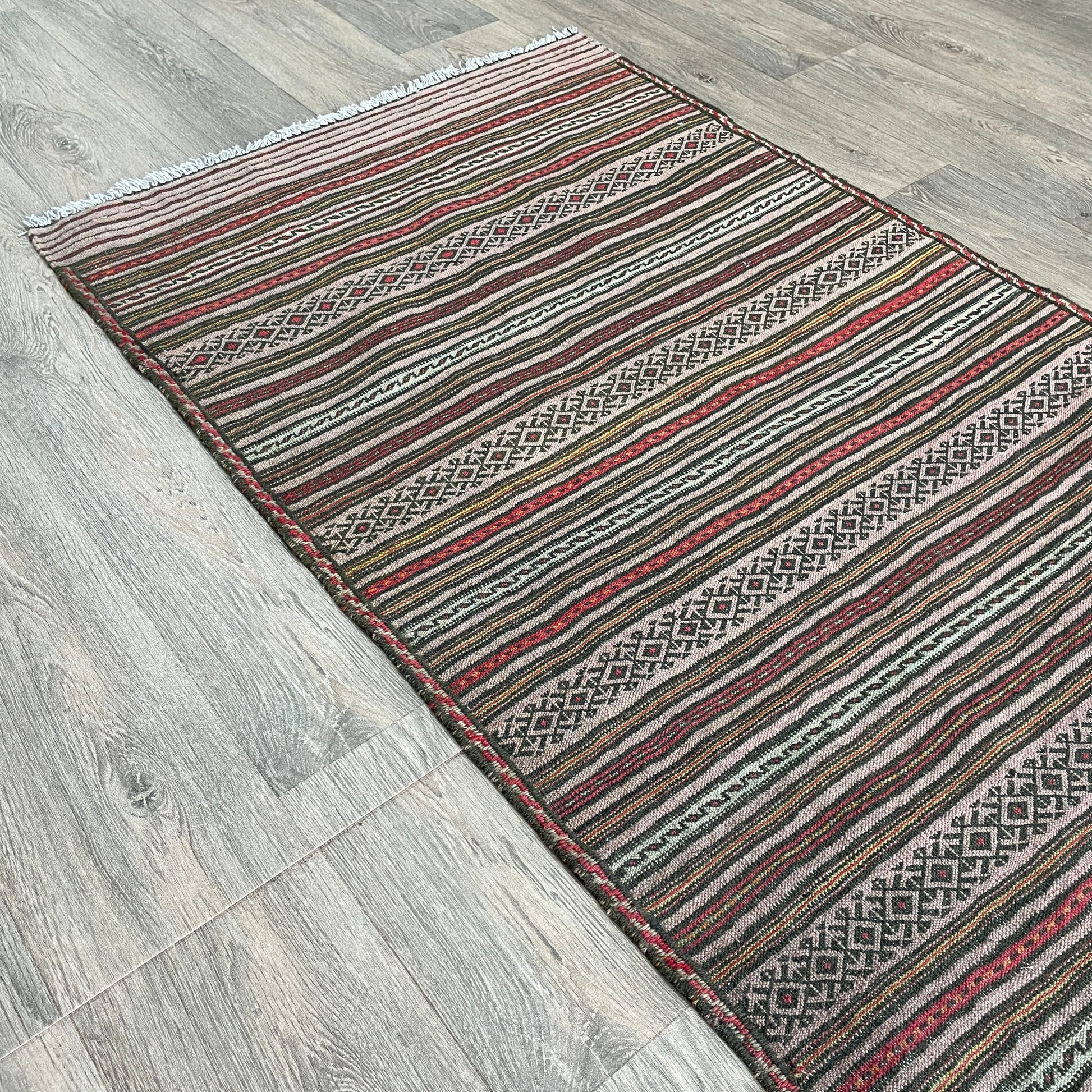195 x 75 cm | Afghan Jajim Kilim Runner