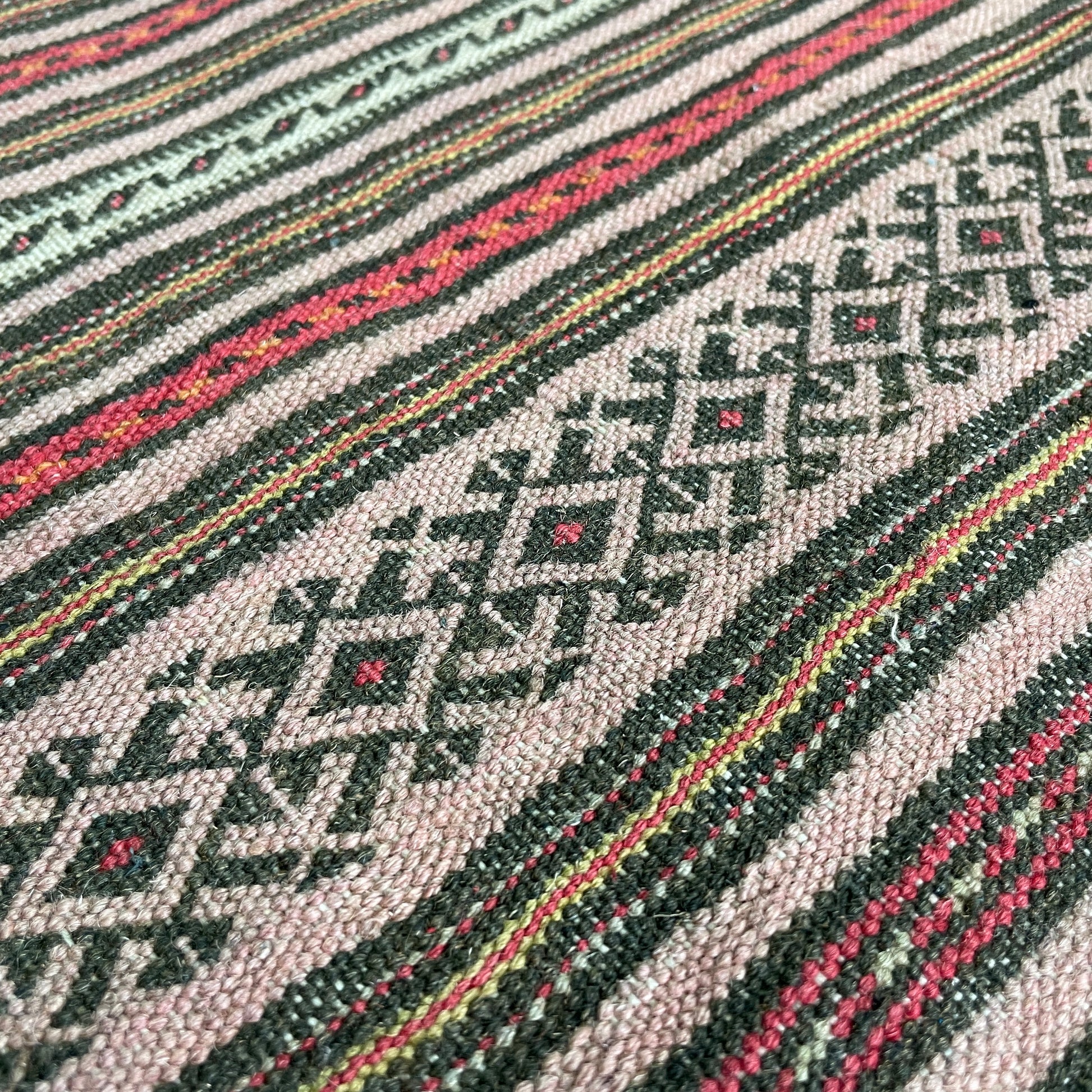 195 x 75 cm | Afghan Jajim Kilim Runner
