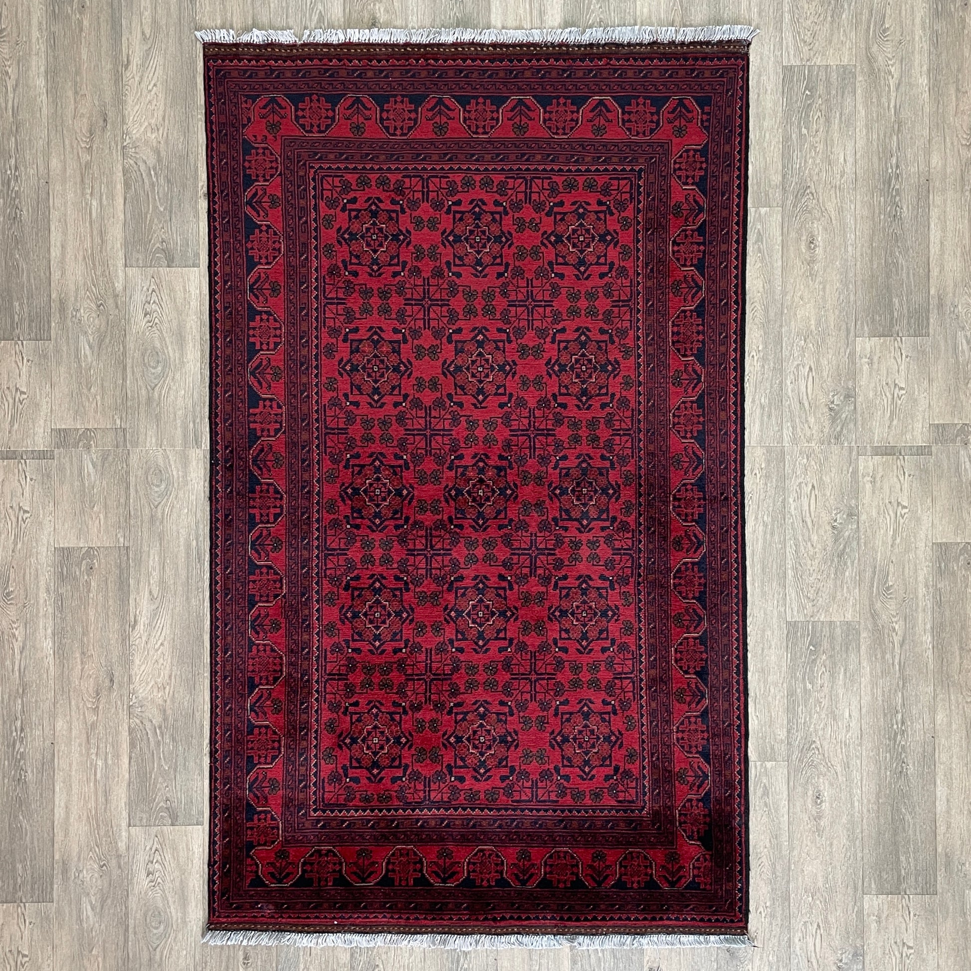 209 x 123 cm | Afghan Khal Muhammadi Rug