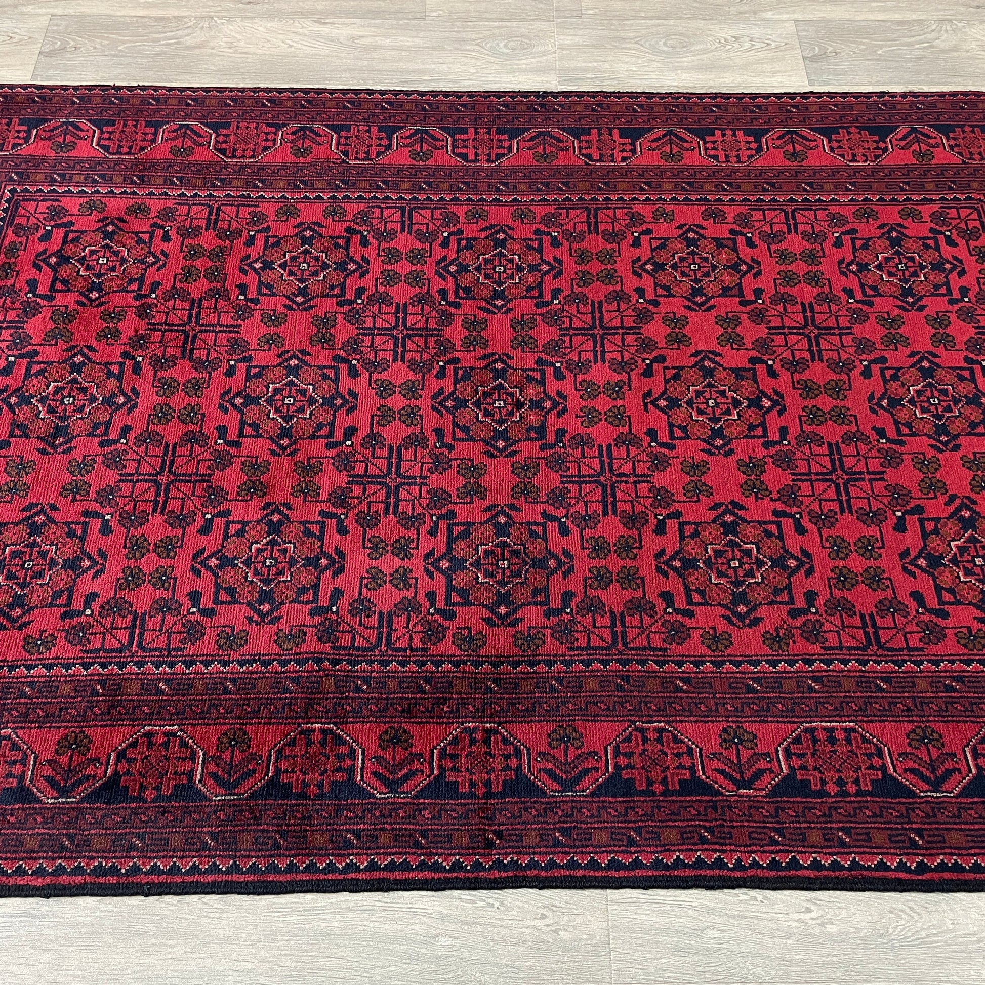 209 x 123 cm | Afghan Khal Muhammadi Rug