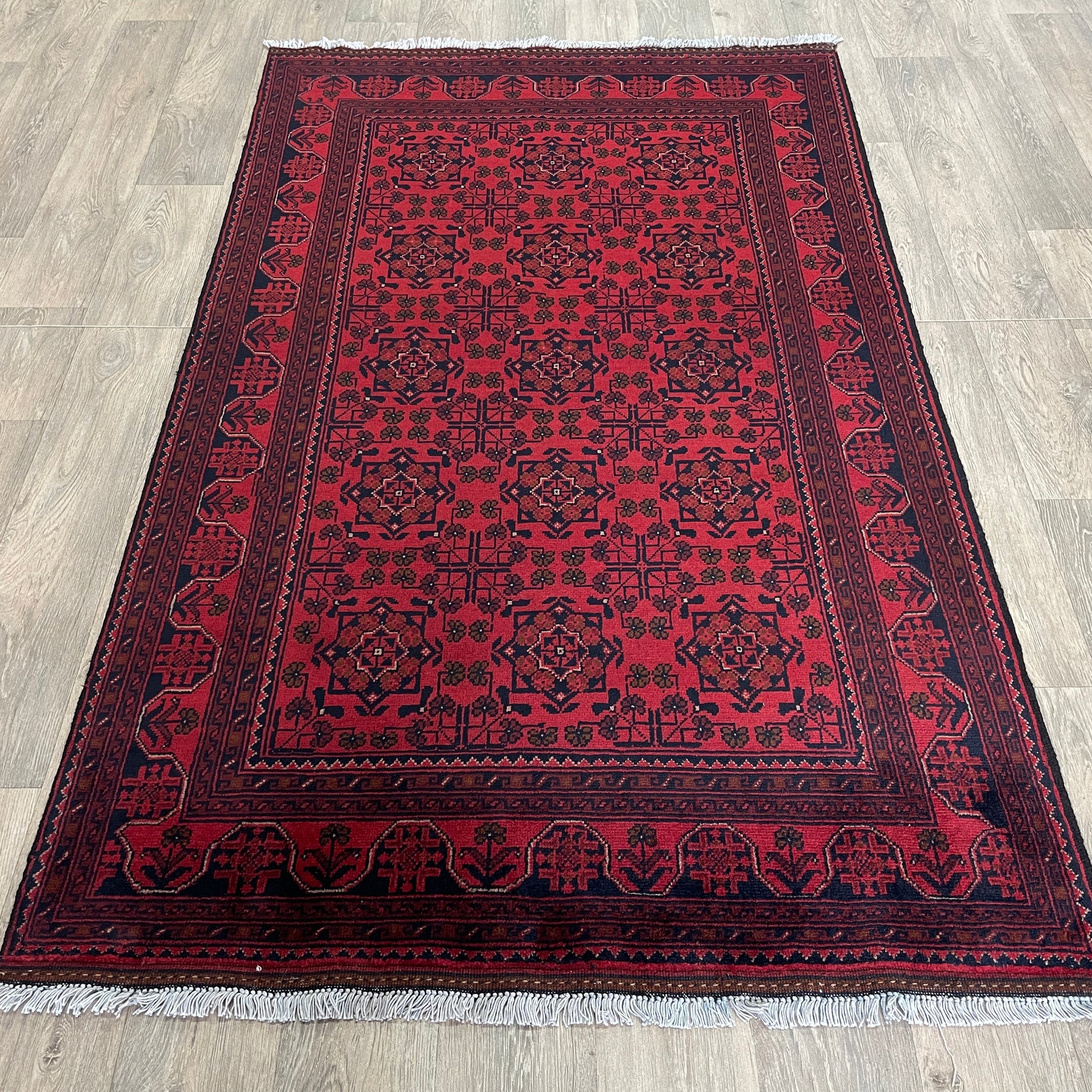 209 x 123 cm | Afghan Khal Muhammadi Rug