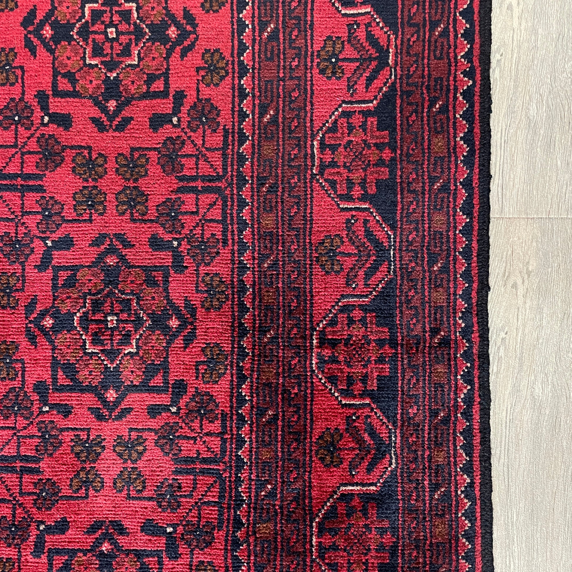 209 x 123 cm | Afghan Khal Muhammadi Rug