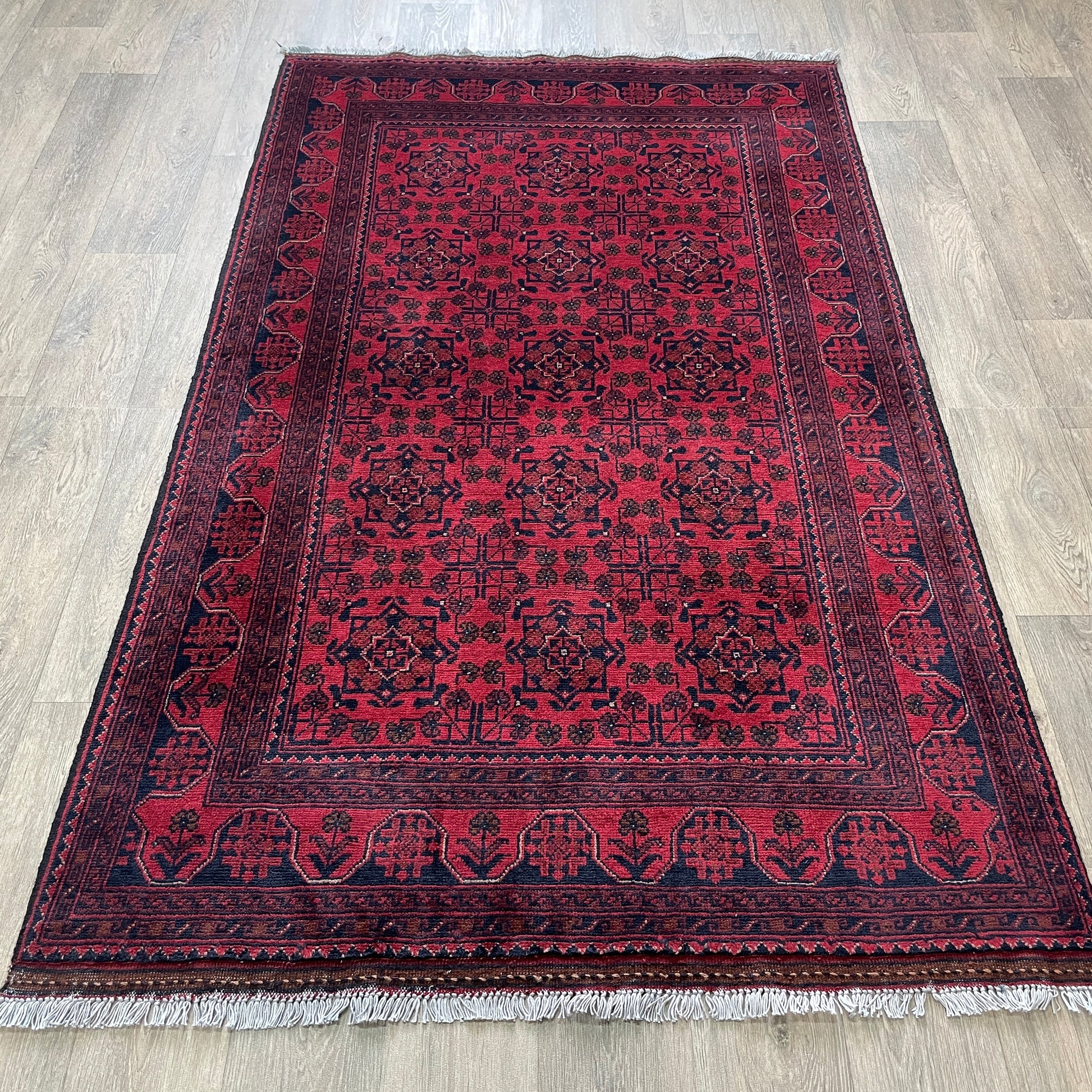 209 x 123 cm | Afghan Khal Muhammadi Rug