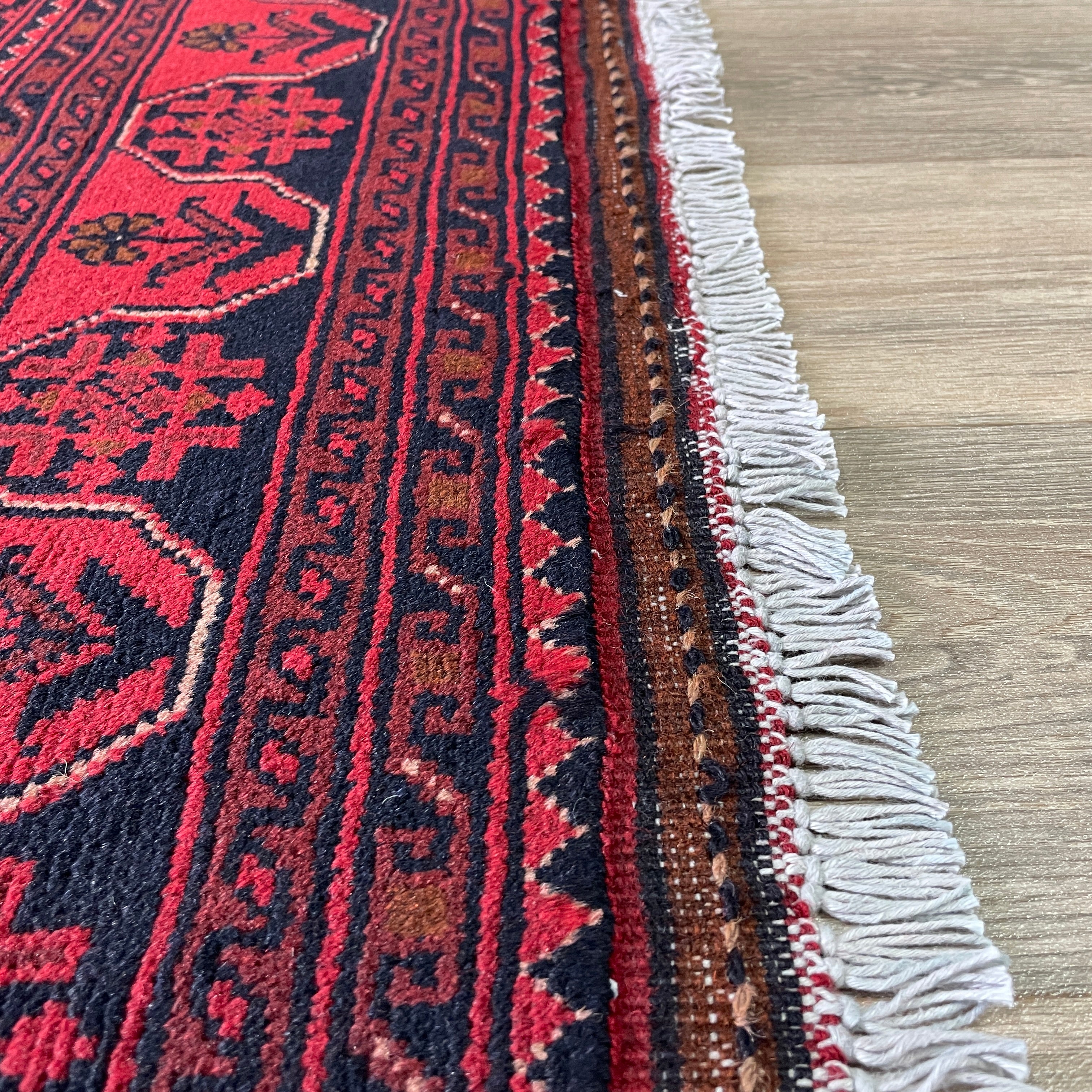 209 x 123 cm | Afghan Khal Muhammadi Rug - Khorasan Rugs